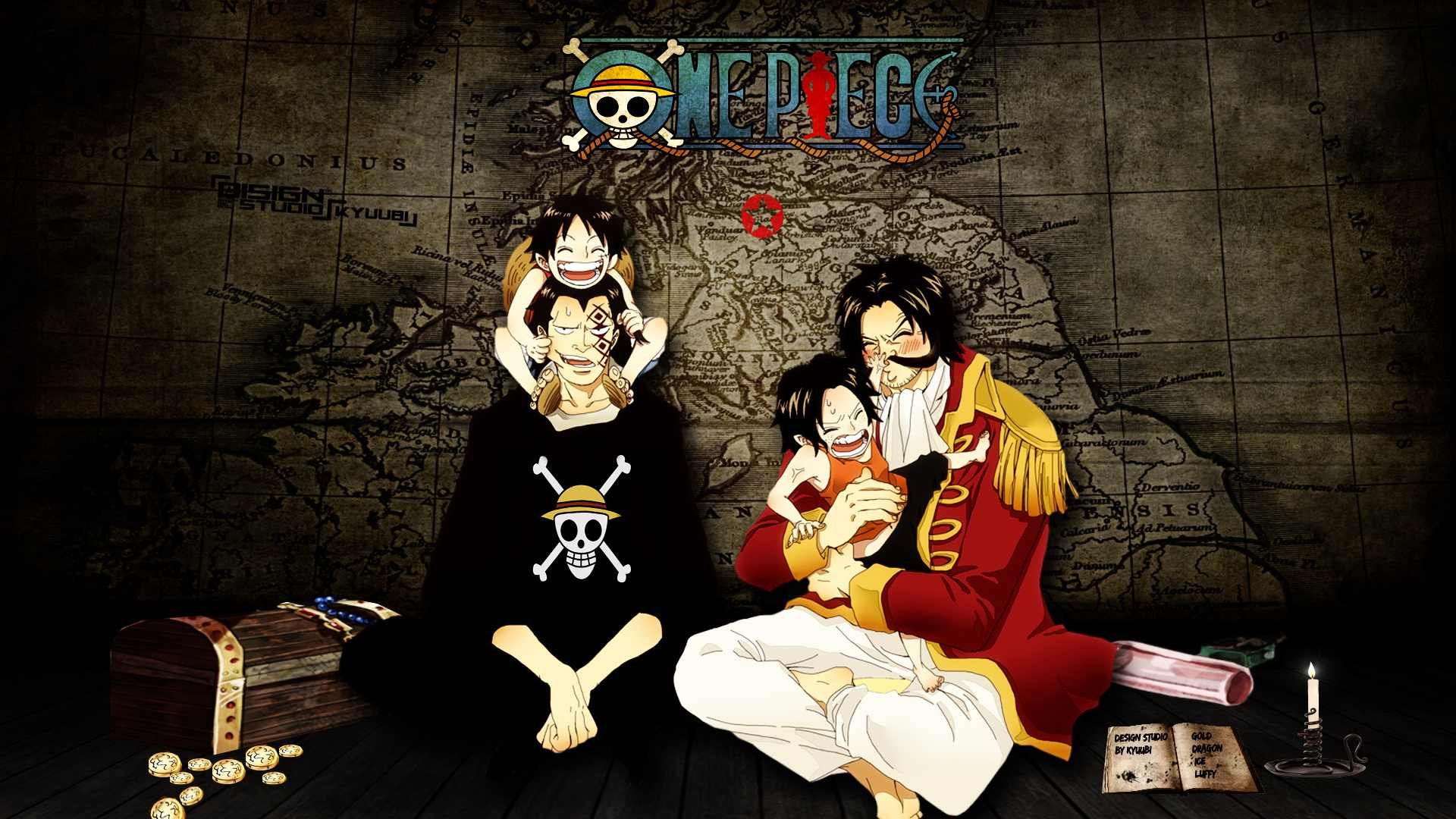 1920x1080 Wallpaper 3D One Piece, Desktop