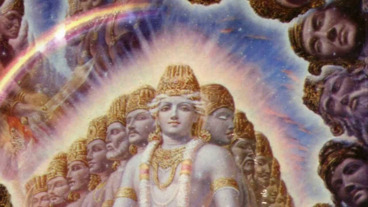 1280x720 Virat roop of Krishna, Mahabharat (विराट रूप) The Universal, Desktop