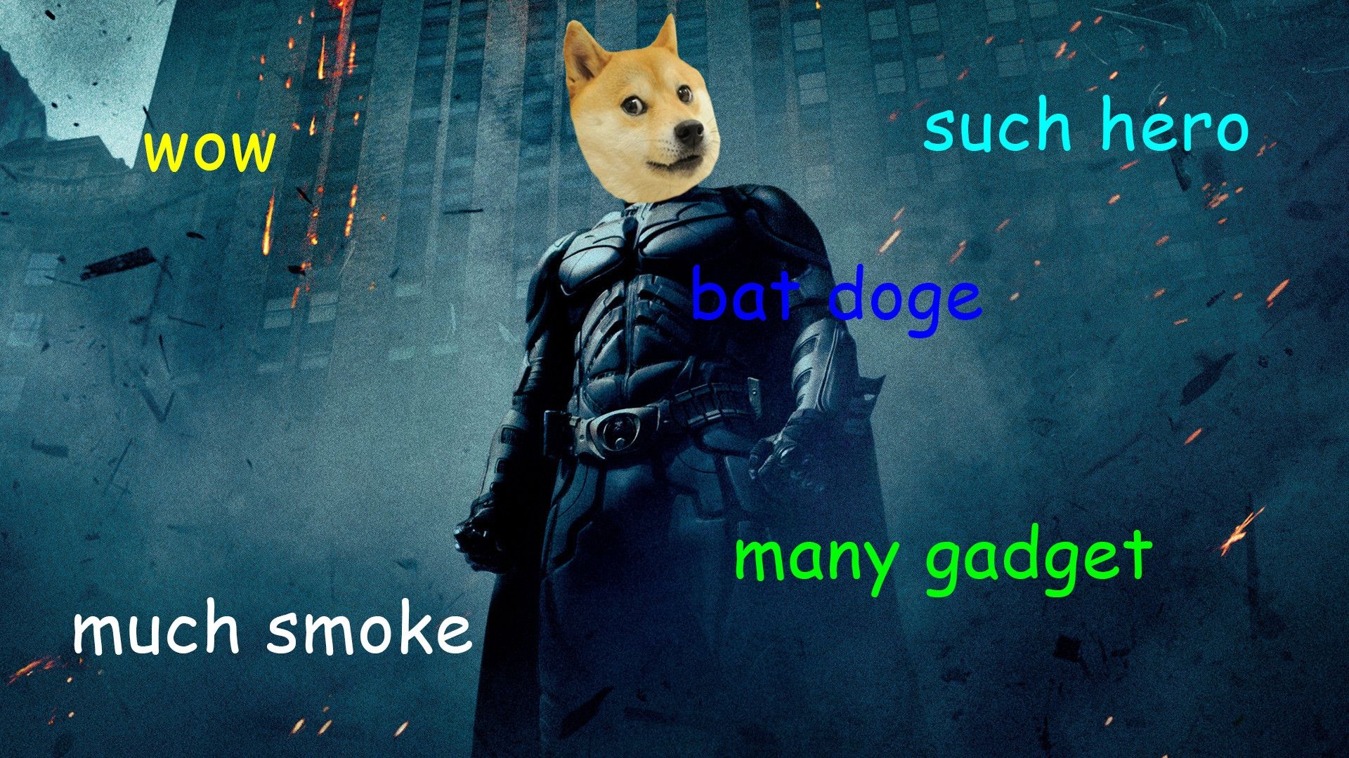 1920x1080 Doge Space, Desktop