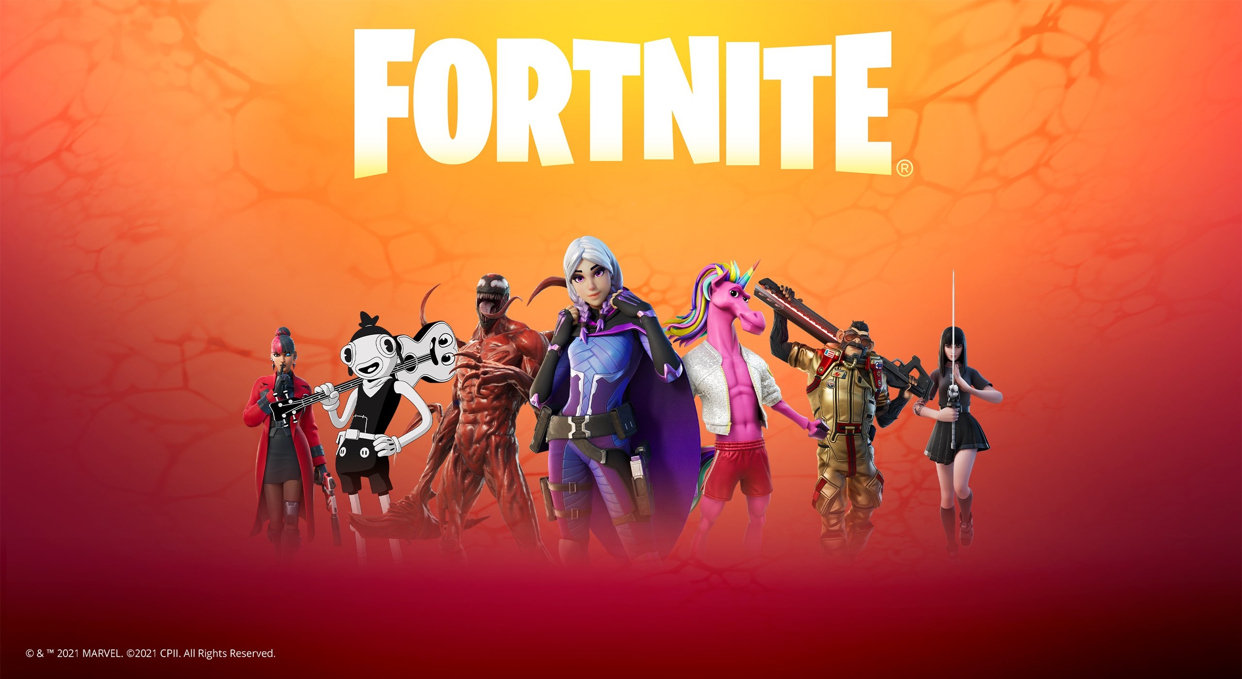 2560x1400 Charlotte Fortnite wallpaper, Desktop