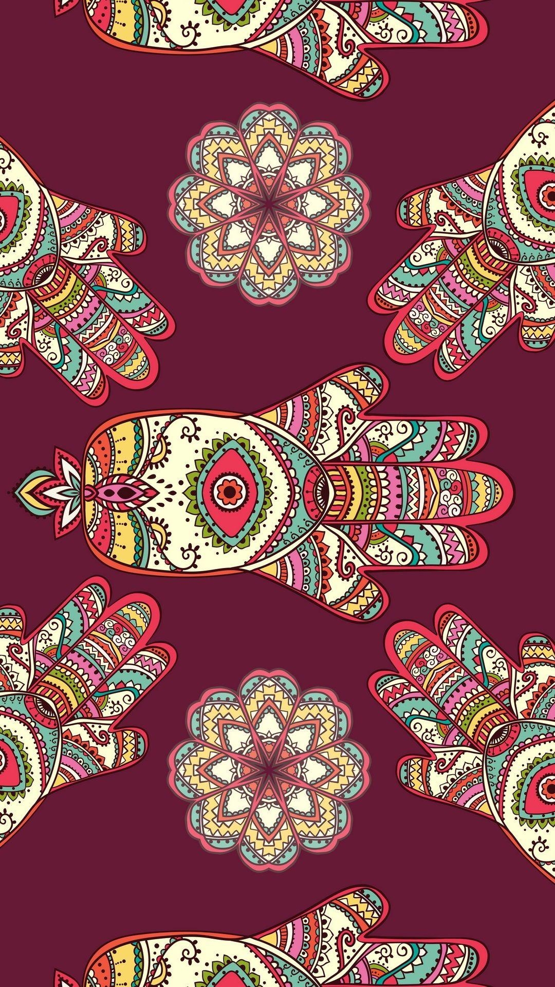 1080x1920 ᖺᕠᘙᖱ ᓍᖴ ᖴᕠᖶᓾᙢᗋ. Hamsa Hands Wallpaper, Phone