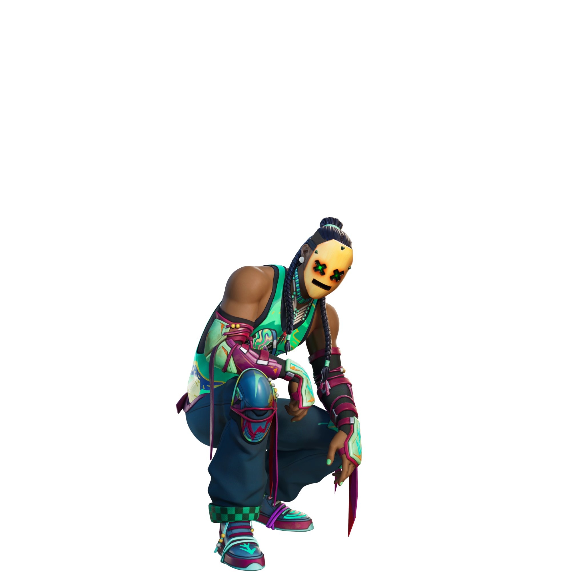 2050x2050 Massai Fortnite wallpaper, Phone