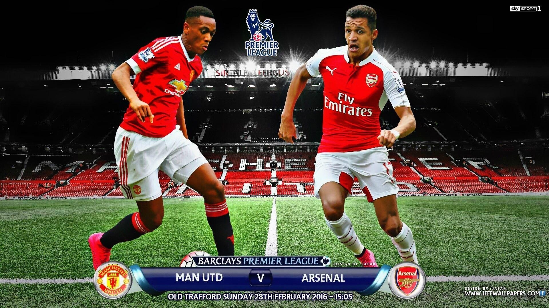 1920x1080 Premier League, Manchester United, Arsenal, Soccer, Desktop