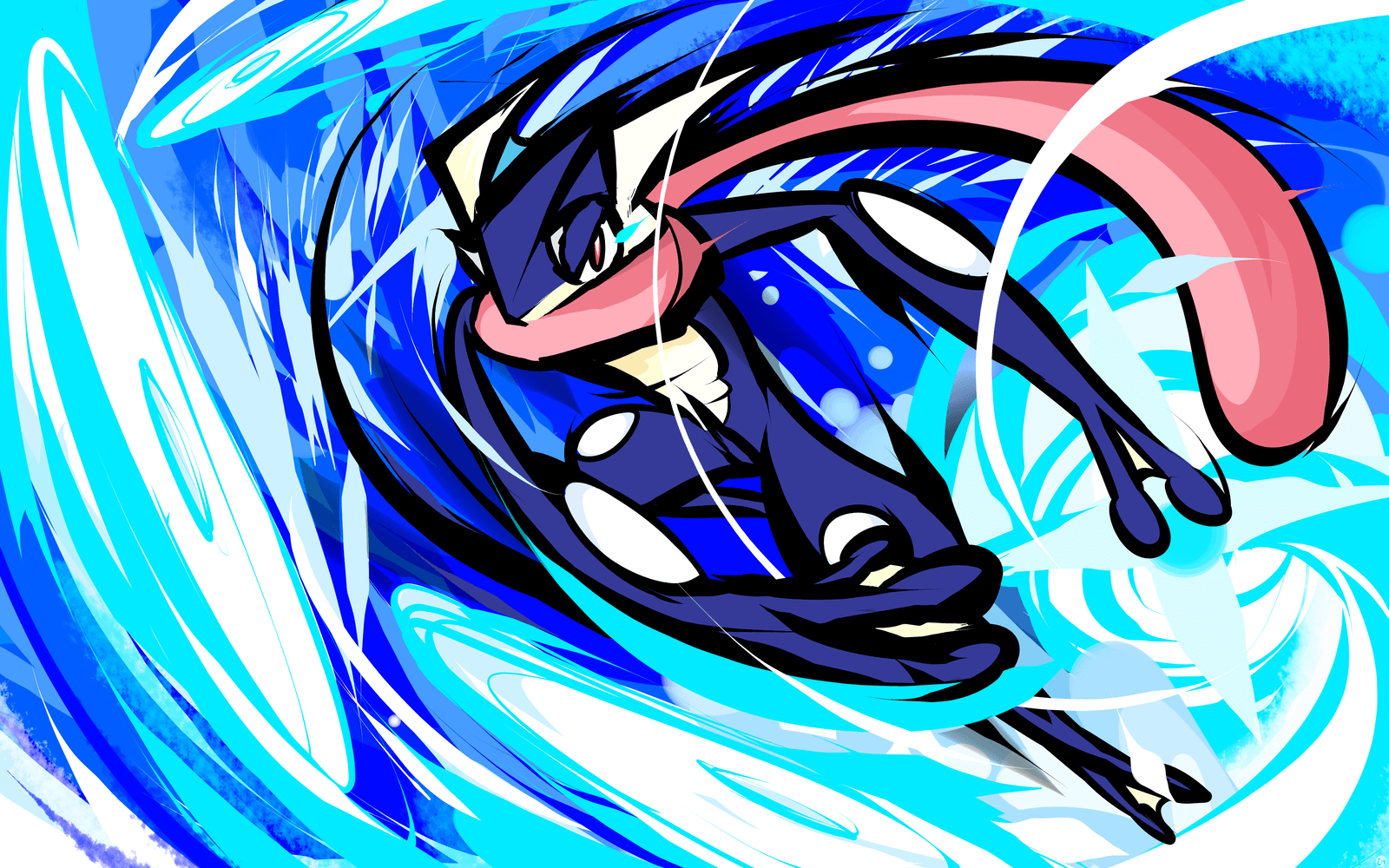 1600x1000 Greninja (Pokémon) HD Wallpaper and Background Image, Desktop