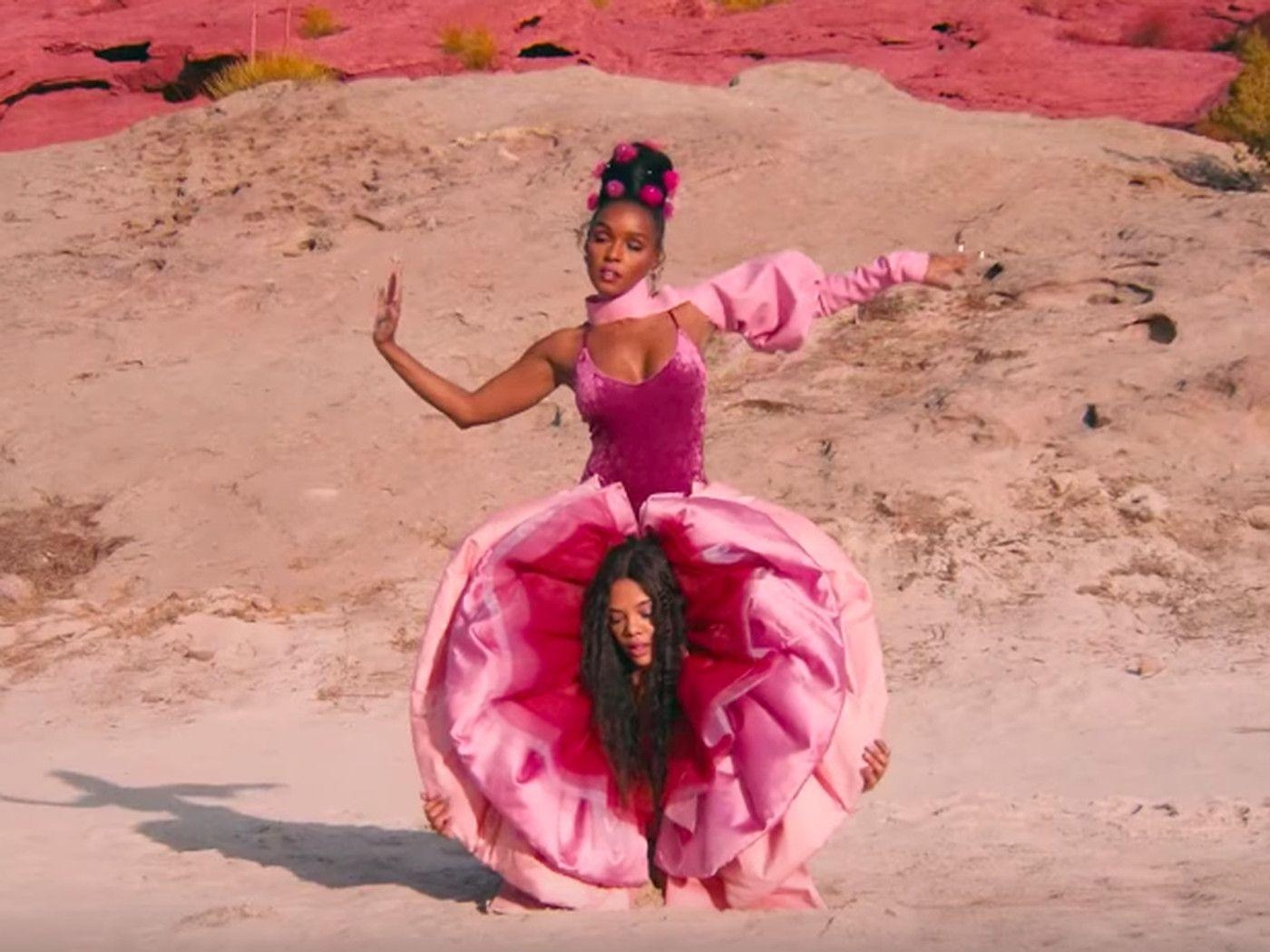 1400x1050 Janelle Monáe's new “Pynk” video stars Tessa Thompson, vagina pants, Desktop