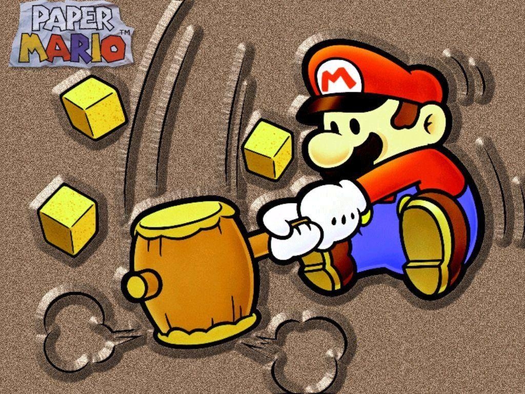 1030x770 TMK. Downloads. Image. Wallpaper. Paper Mario (N64), Desktop