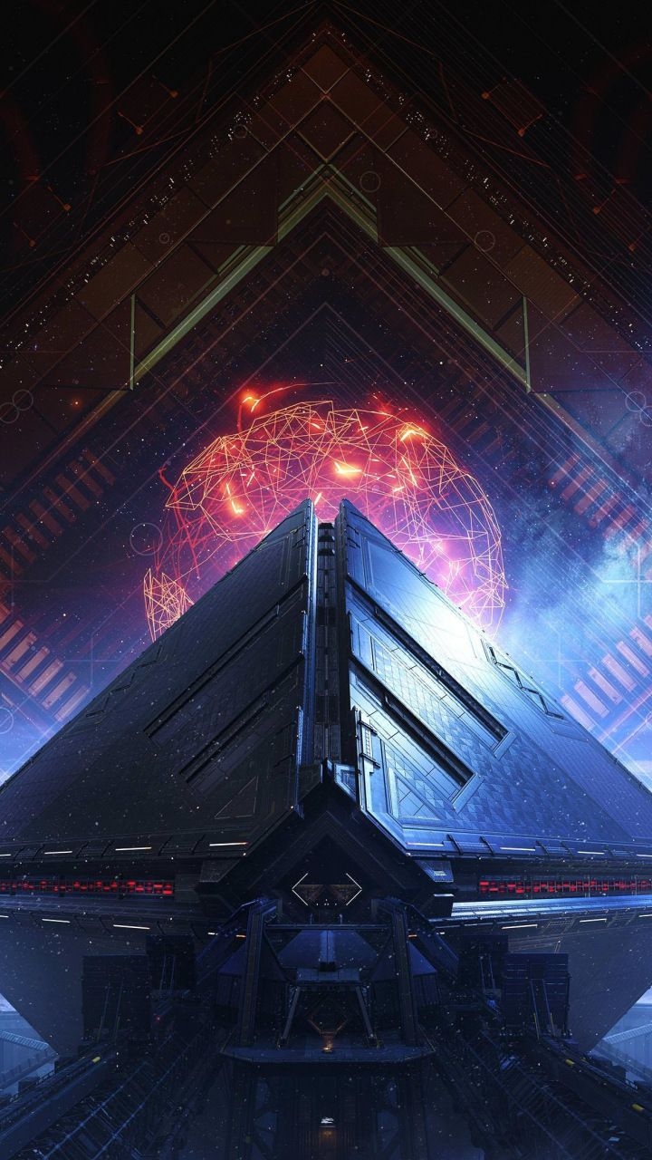 720x1280 Destiny 2: Warmind, video game, pyramids,  wallpaper. Sci fi wallpaper, Destiny bungie, Destiny game, Phone