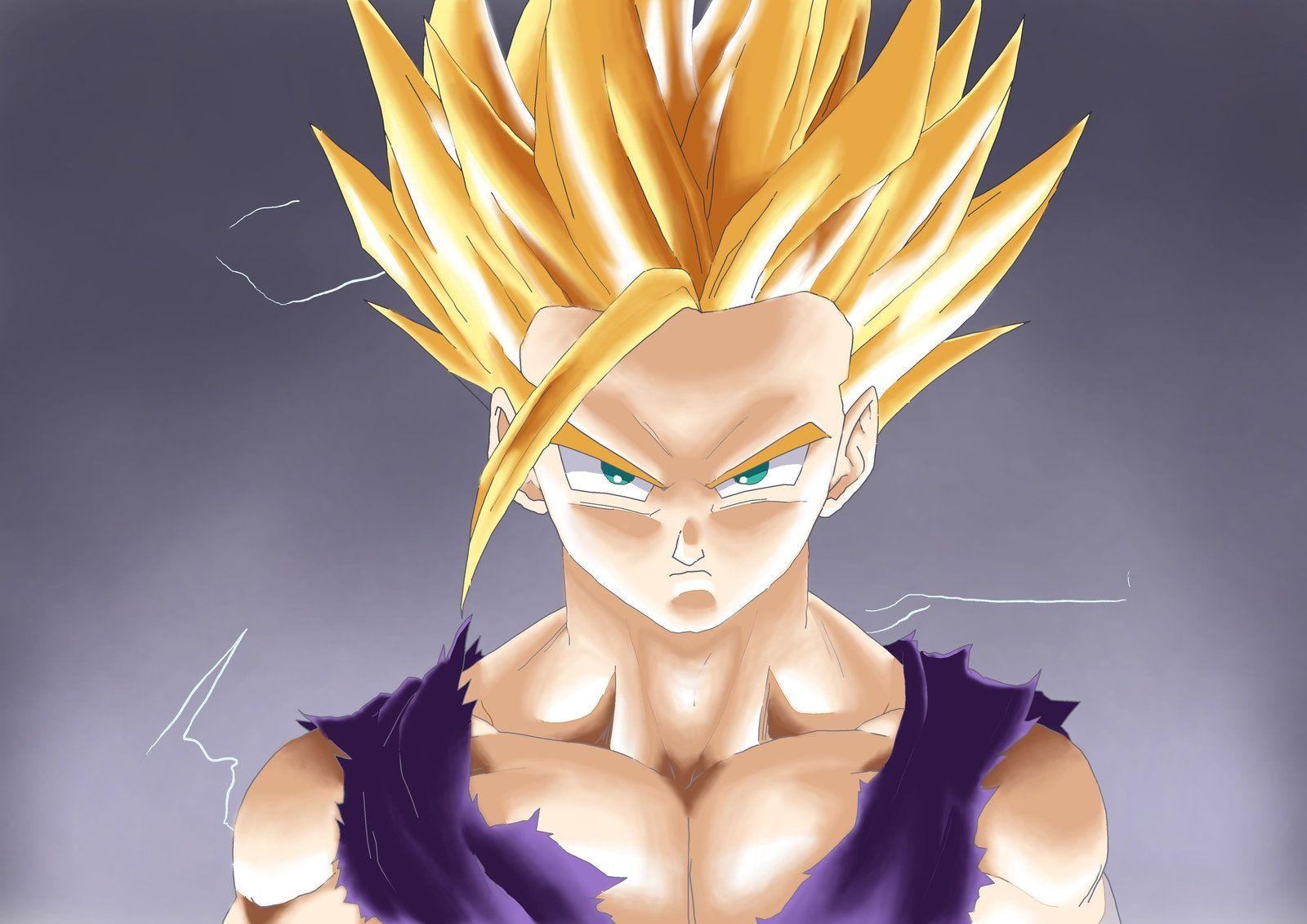 1600x1140 Teen Gohan (Dragon Ball Super Saiyan), Desktop