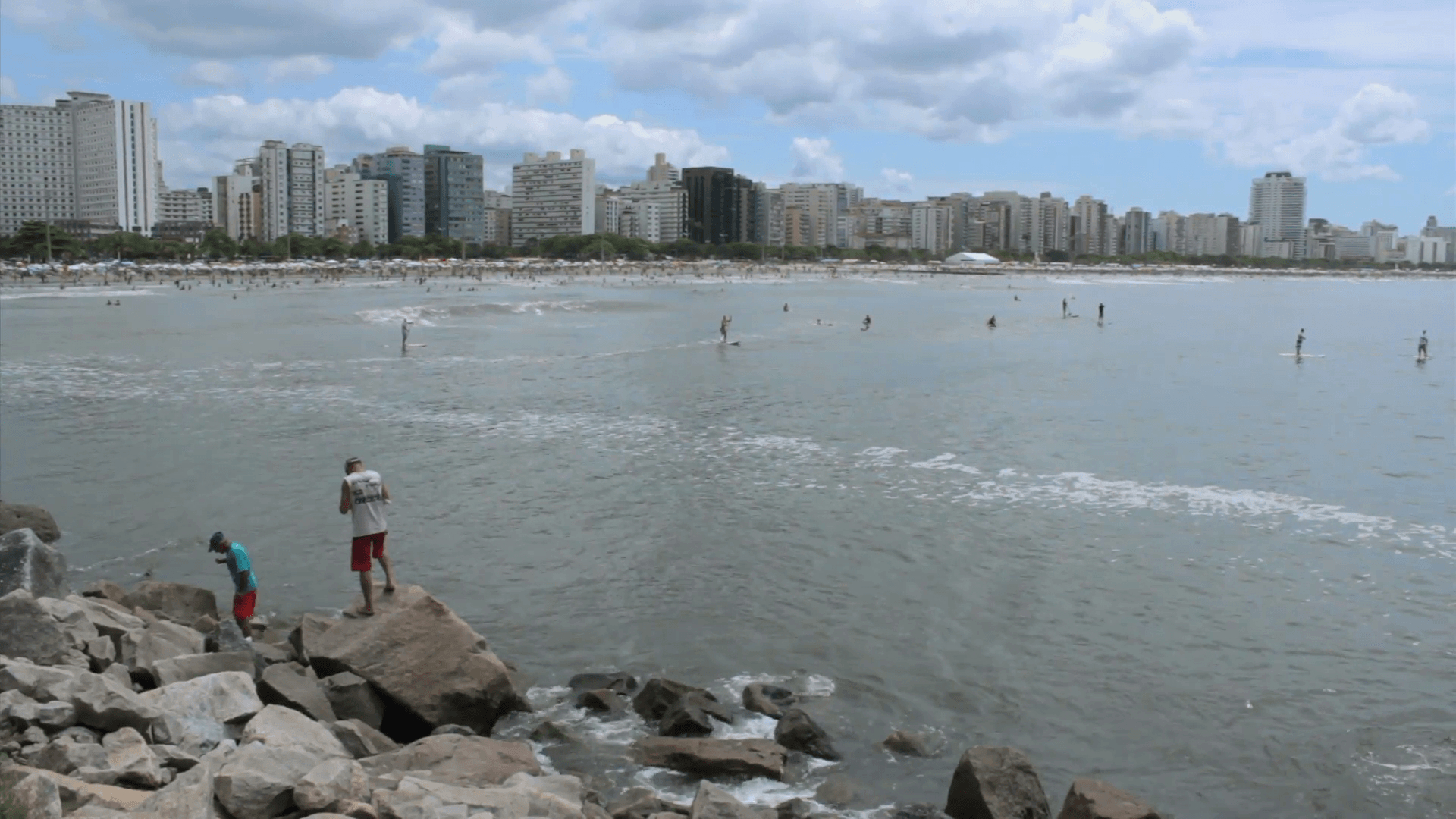 1920x1080 View of the city. Santos, São Paulo, Brazil. Sao Paulos litoral, Desktop