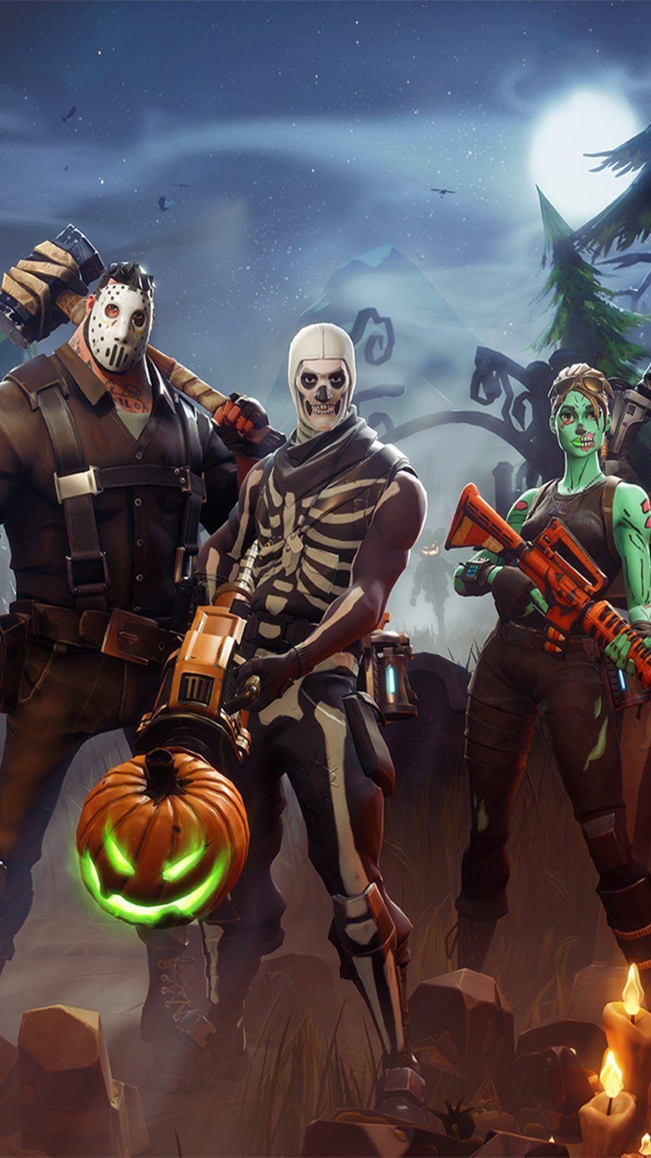 950x1690 Halloween In Fortnite Battle Royale. Halloween wallpaper, Best, Phone