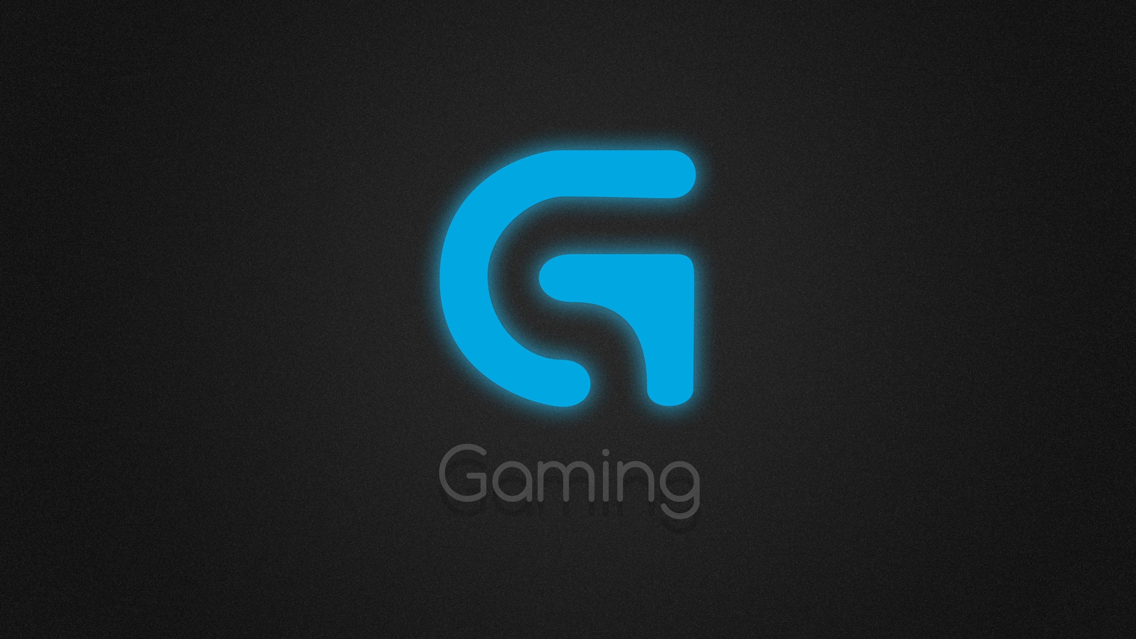 3840x2160 #PC gaming, #logo, #blue wallpaper. Mocah.org HD Wallpaper, Desktop