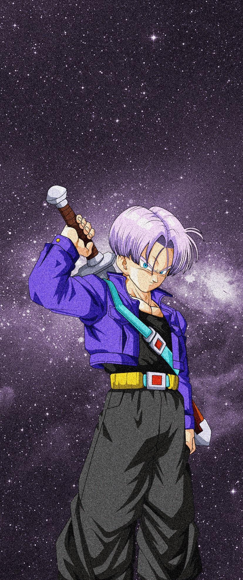 830x1980 trunks wallpaper i made, Phone