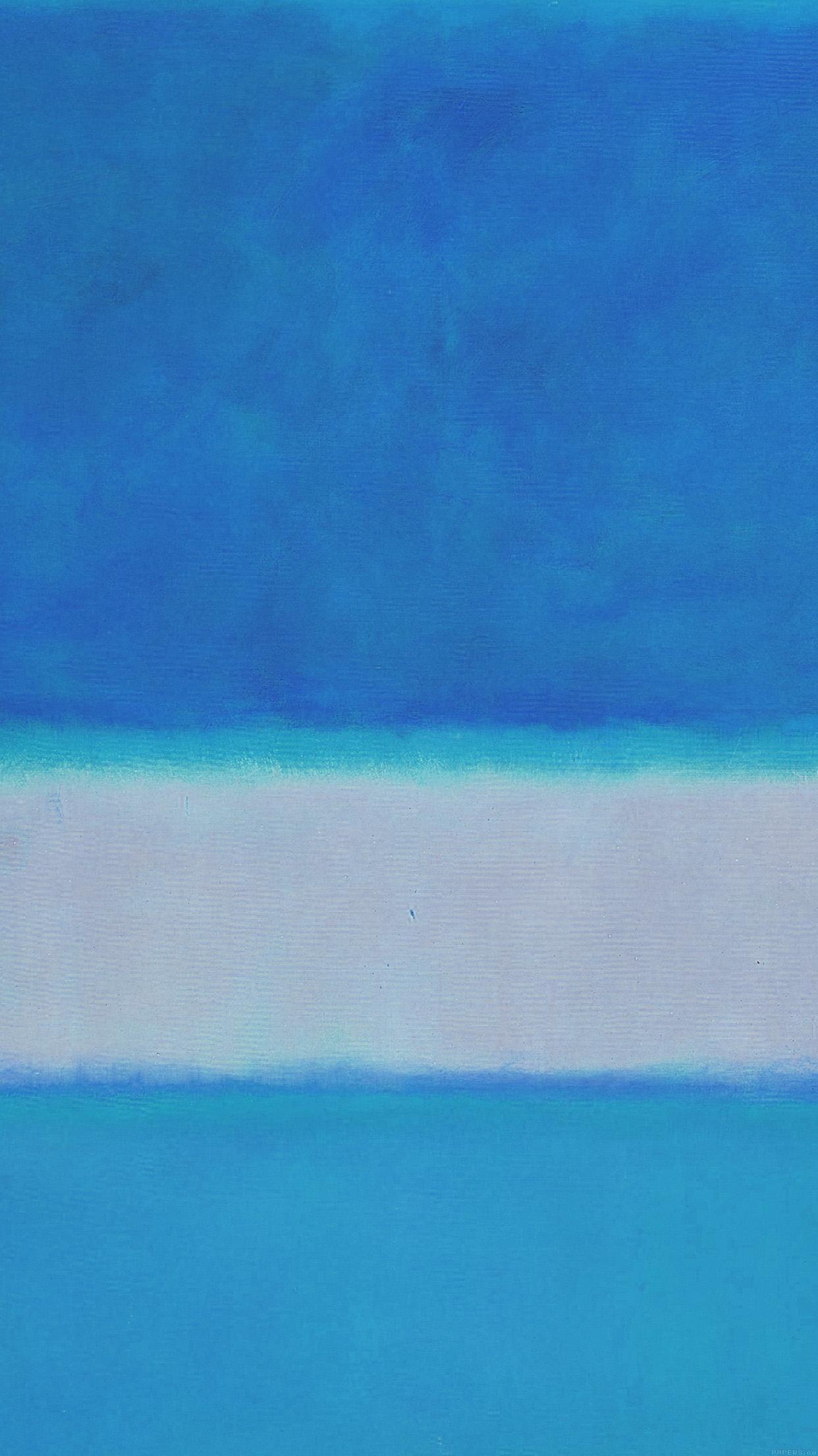 1250x2210 Mark Rothko Style Paint Art Blue Classic 6s Plus Wallpaper, Phone