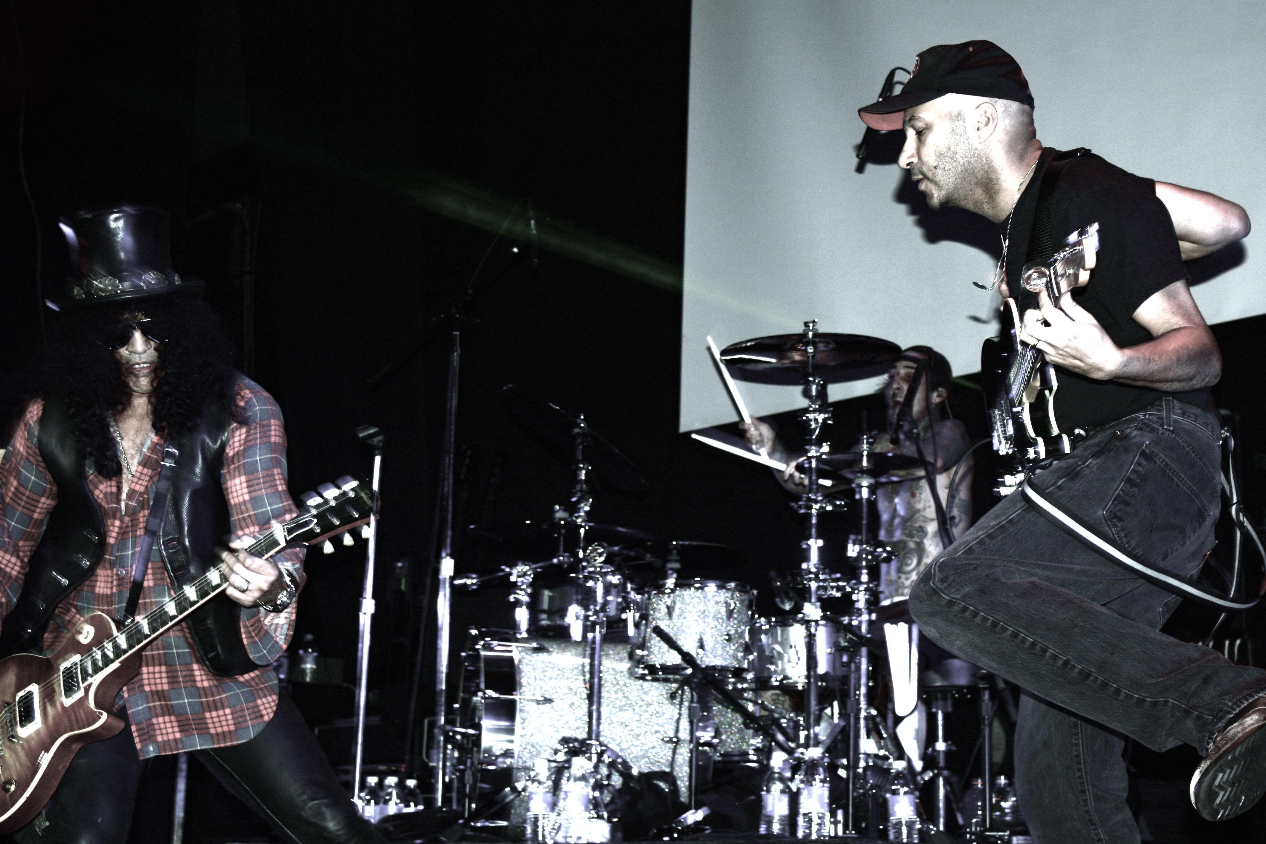 4280x2850 Travis Barker Skullcandy Blog Slash And Tom Morello, Desktop