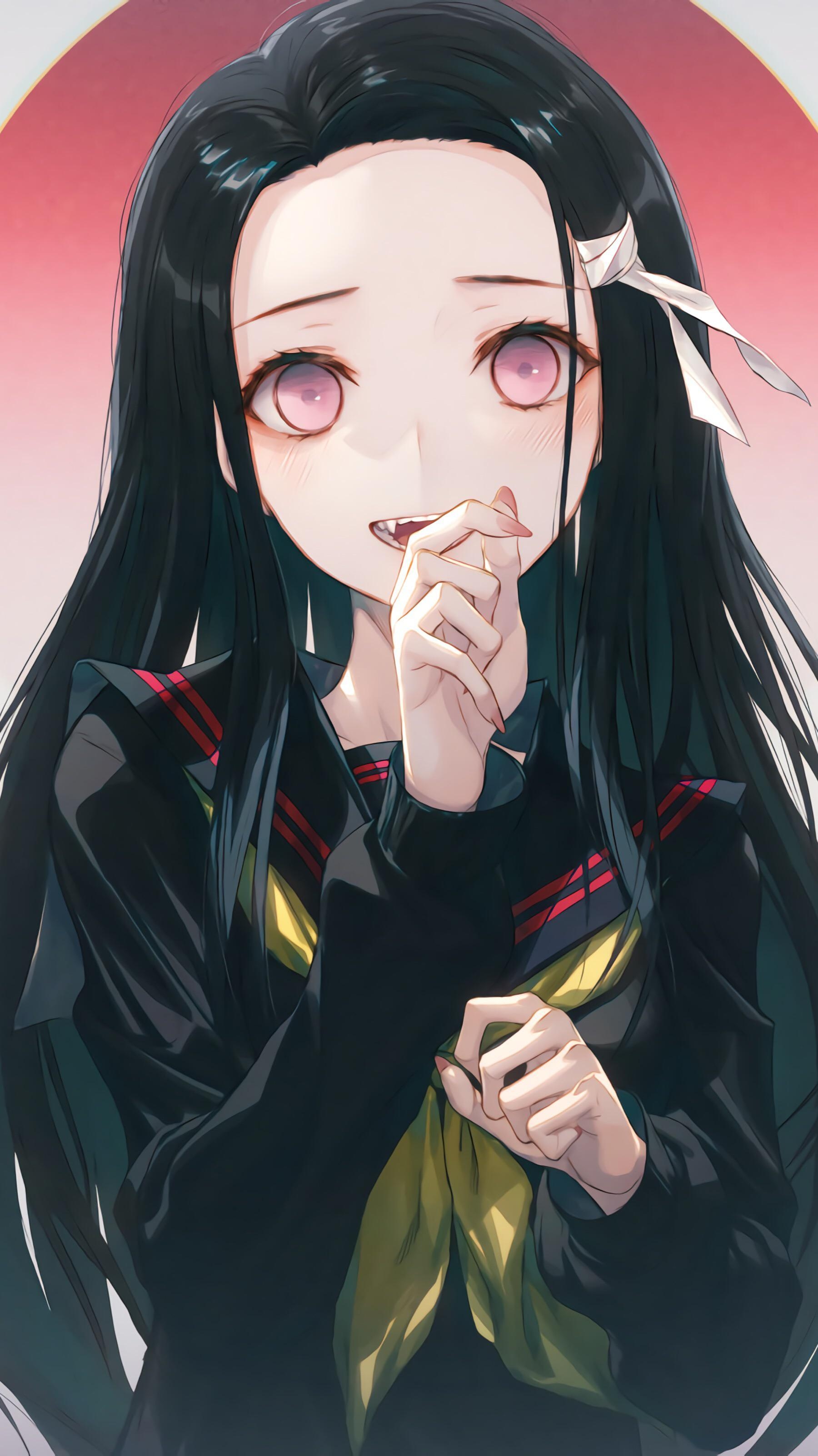 1800x3200 Nezuko Wallpaper Free Nezuko Background, Phone