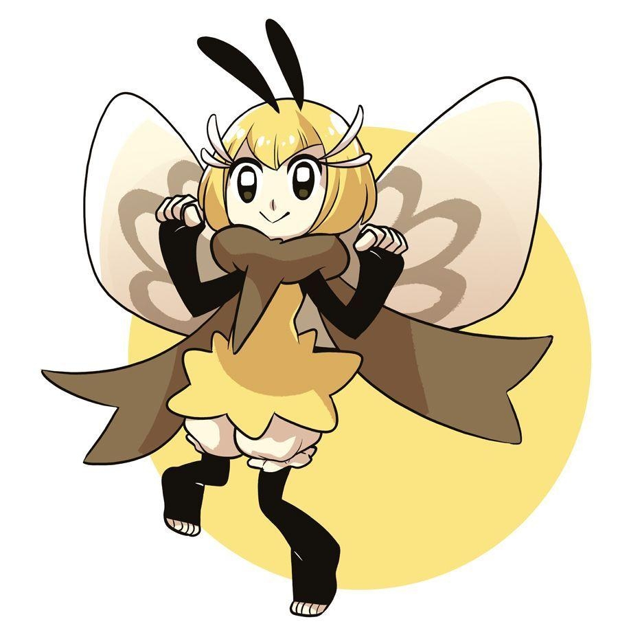 900x930 Ribombee gijinka. Pokémon. Pokemon gijinka, Pokémon, Phone