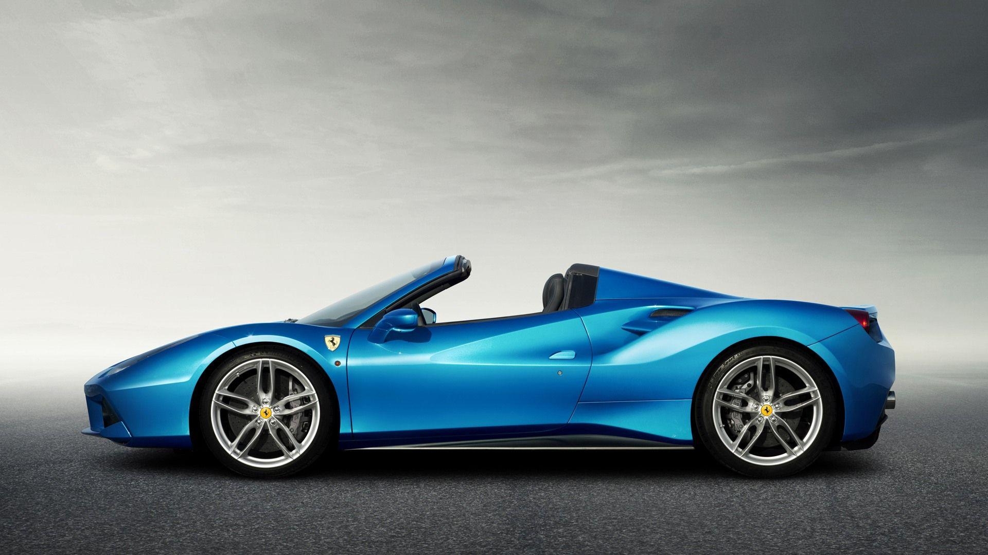 1920x1080 Ferrari 488 Spider 2016 HD wallpaper free download, Desktop