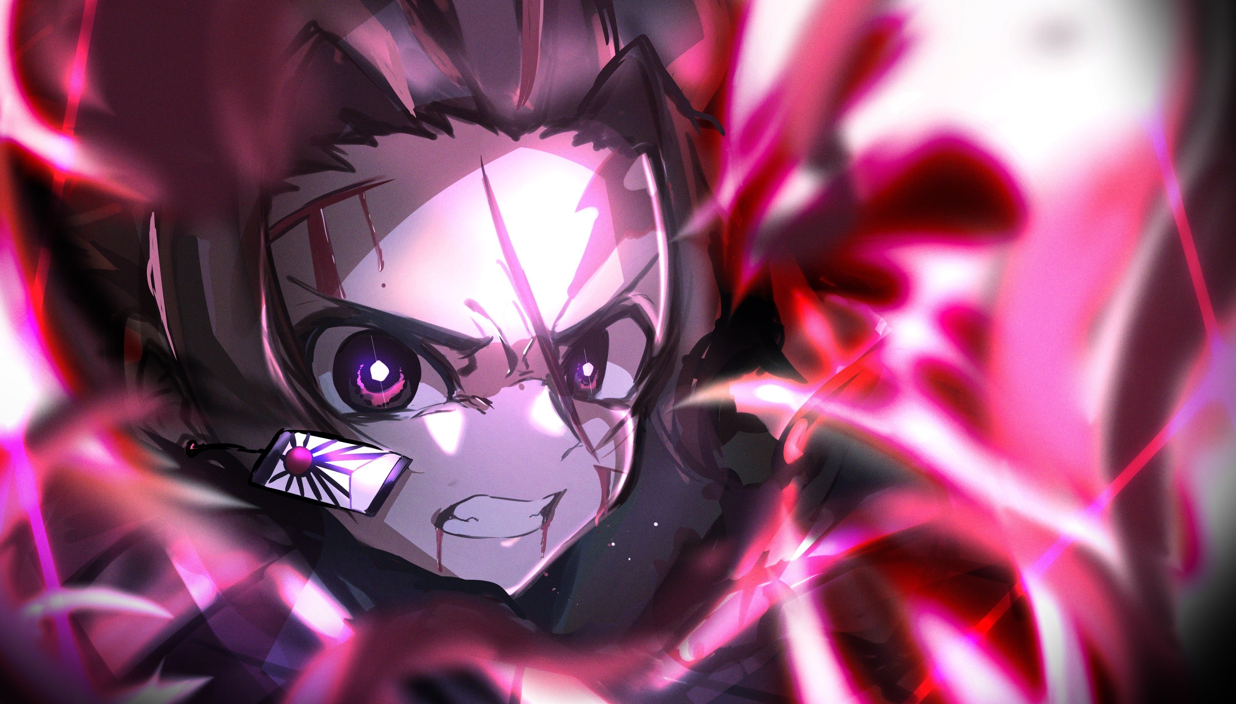 4100x2340 Wallpaper / Anime, Tanjirou Kamado, 4K, Demon Slayer: Kimetsu no Yaiba free download, Desktop