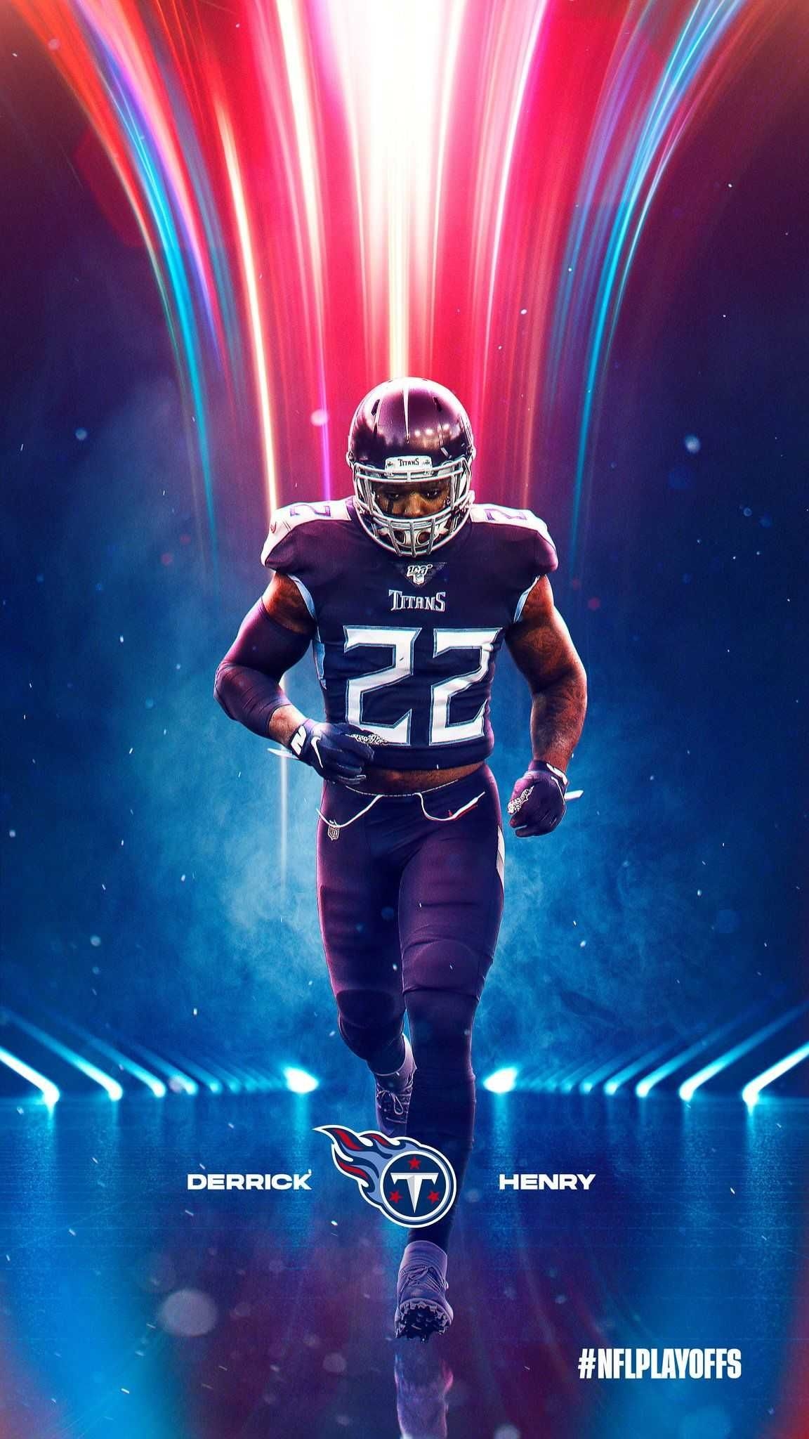 1160x2050 Derrick Henry Wallpaper Discover more American Football, Derrick Henry, Football, NFL, Tenness. Nfl football wallpaper, Titans football, Tennessee titans football, Phone