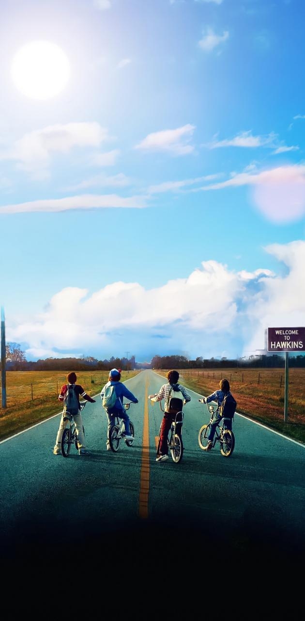 630x1280 Stranger things wallpaper, Phone