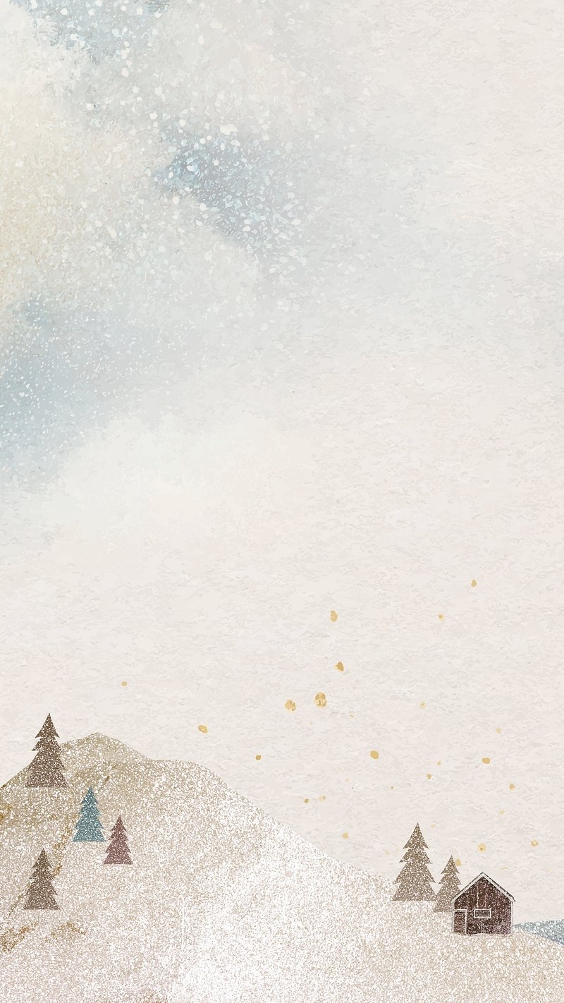 800x1430 Winter landscape mobile wallpaper, glitter, Phone