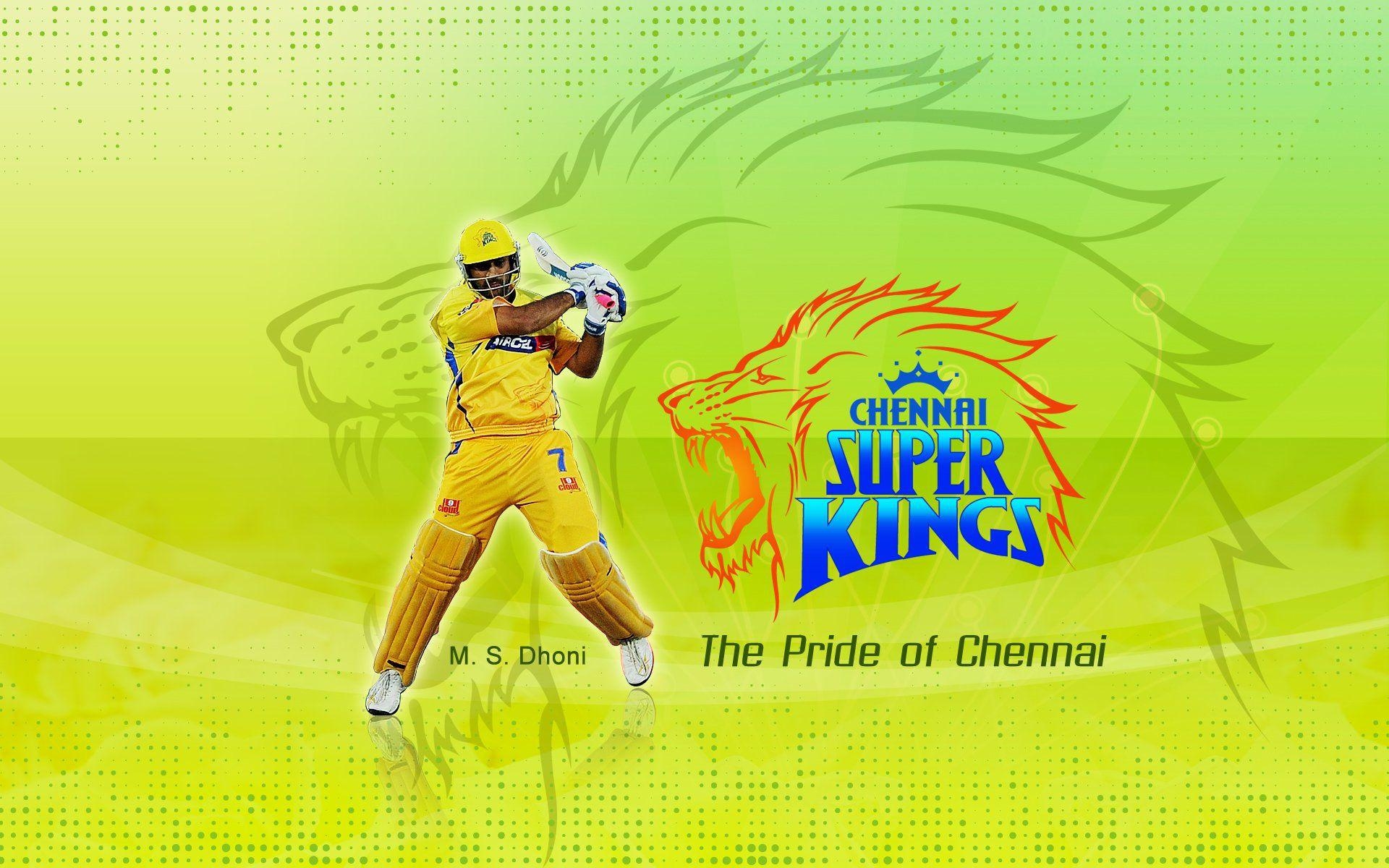 1920x1200 Csk Chennai Super Kings Logo Ms Dhoni Ipl The Pride, Desktop