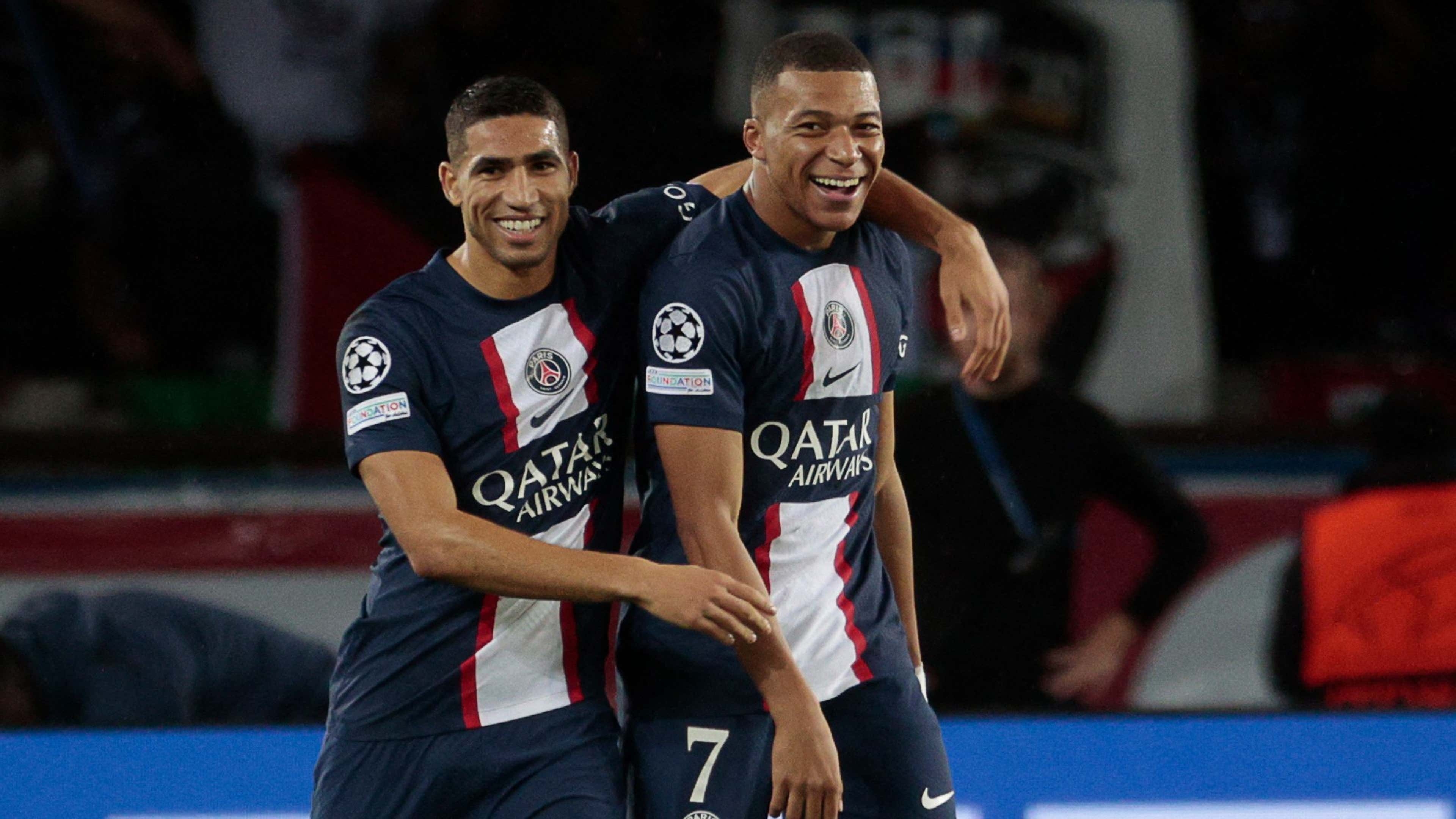 3840x2160 Mbappe & Hakimi Back In PSG Training After Post World Cup Holiday. Goal.com US, Desktop