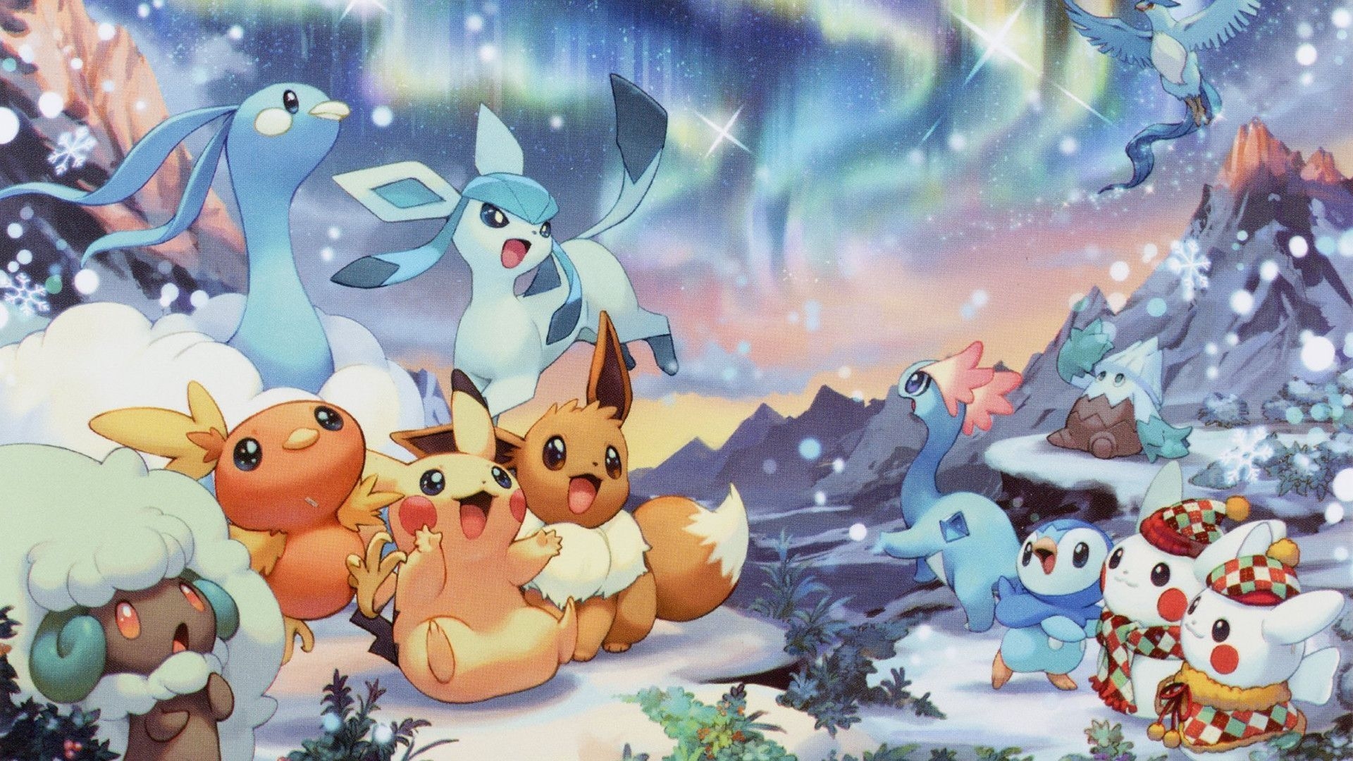 1920x1080 Res: 1920x. Pokemon Christmas Wallpaper Pokemon Wallpaper. Christmas Wallpaper Hd, Christmas Pokemon, Cute Pokemon Wallpaper, Desktop