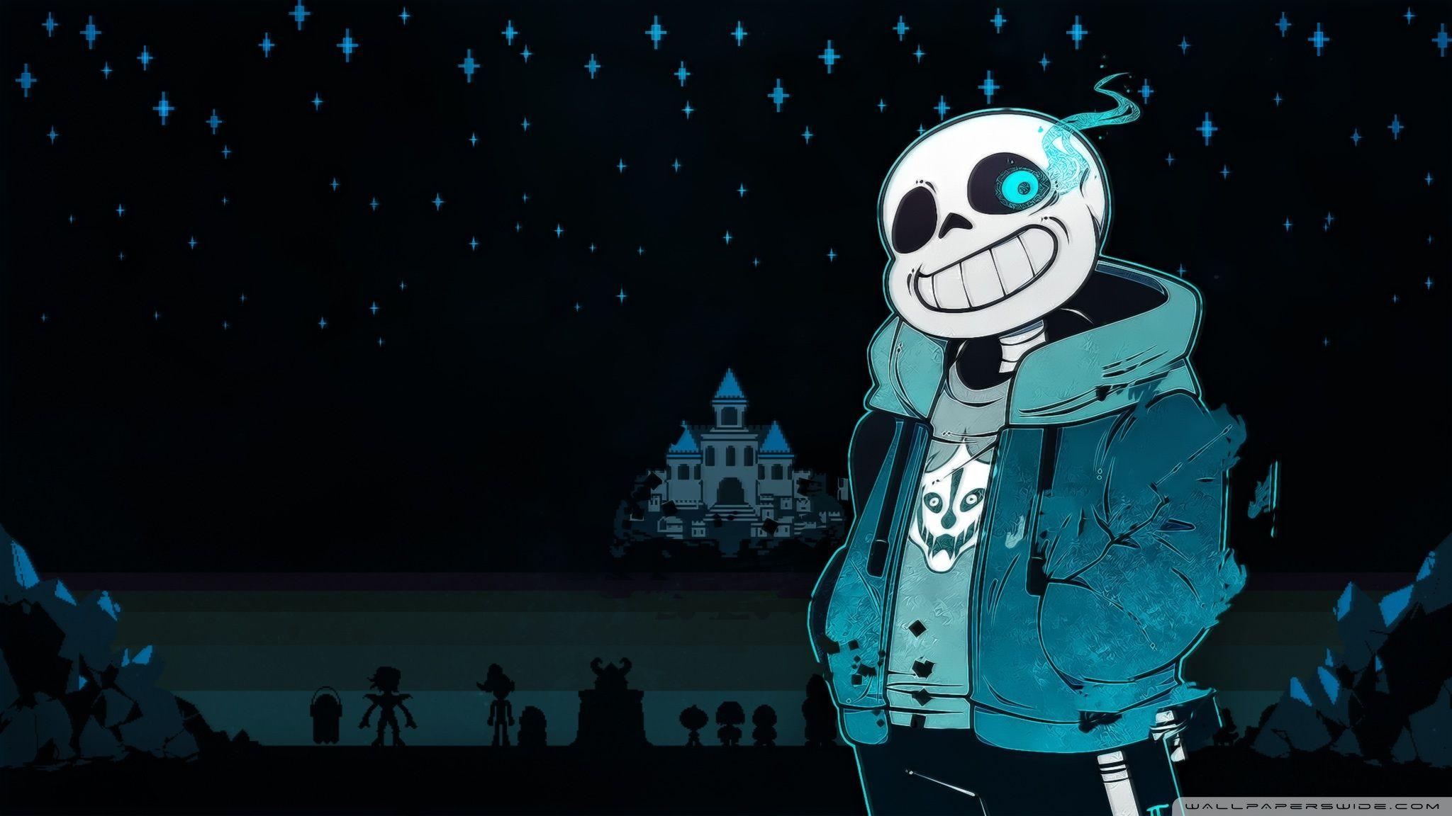 2050x1160 Undertale Sans ❤ 4K HD Desktop Wallpaper for 4K Ultra HD TV • Wide, Desktop