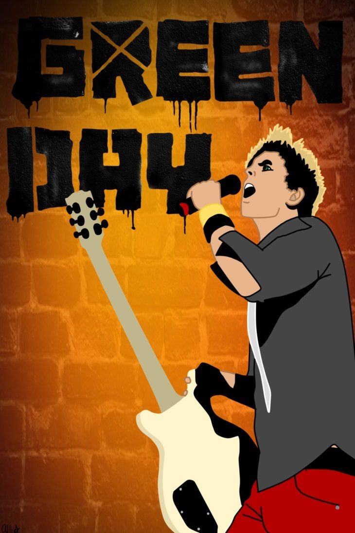 730x1100 Green Day. Green day, Green day billie joe, Cool bands, Phone