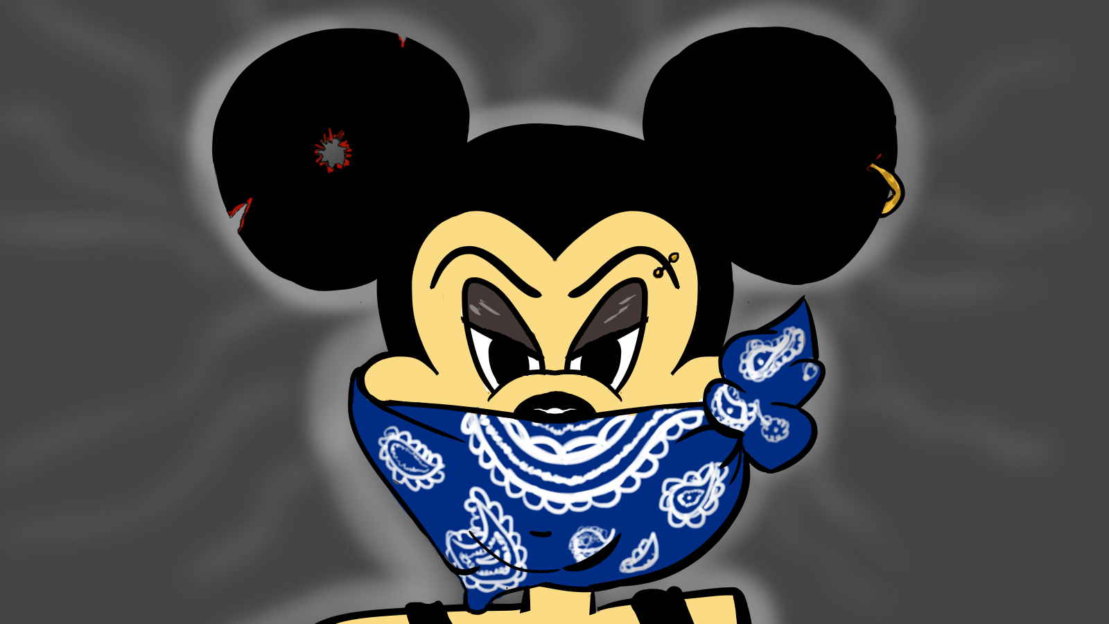 1600x900 Gangster Old Mickey Mouse Wallpaper, Desktop