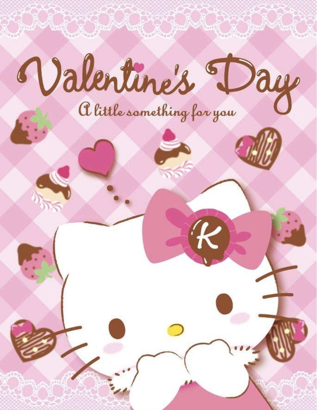 1250x1610 Hello Kitty Valentine's Day Wallpaper Free Hello Kitty, Phone