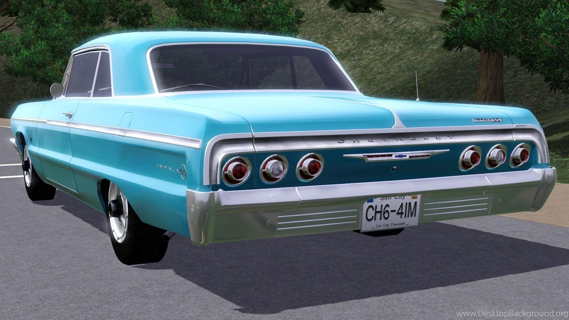 1920x1080 Fresh Prince Creations Sims 3 1964 Chevrolet Impala SS Desktop, Desktop