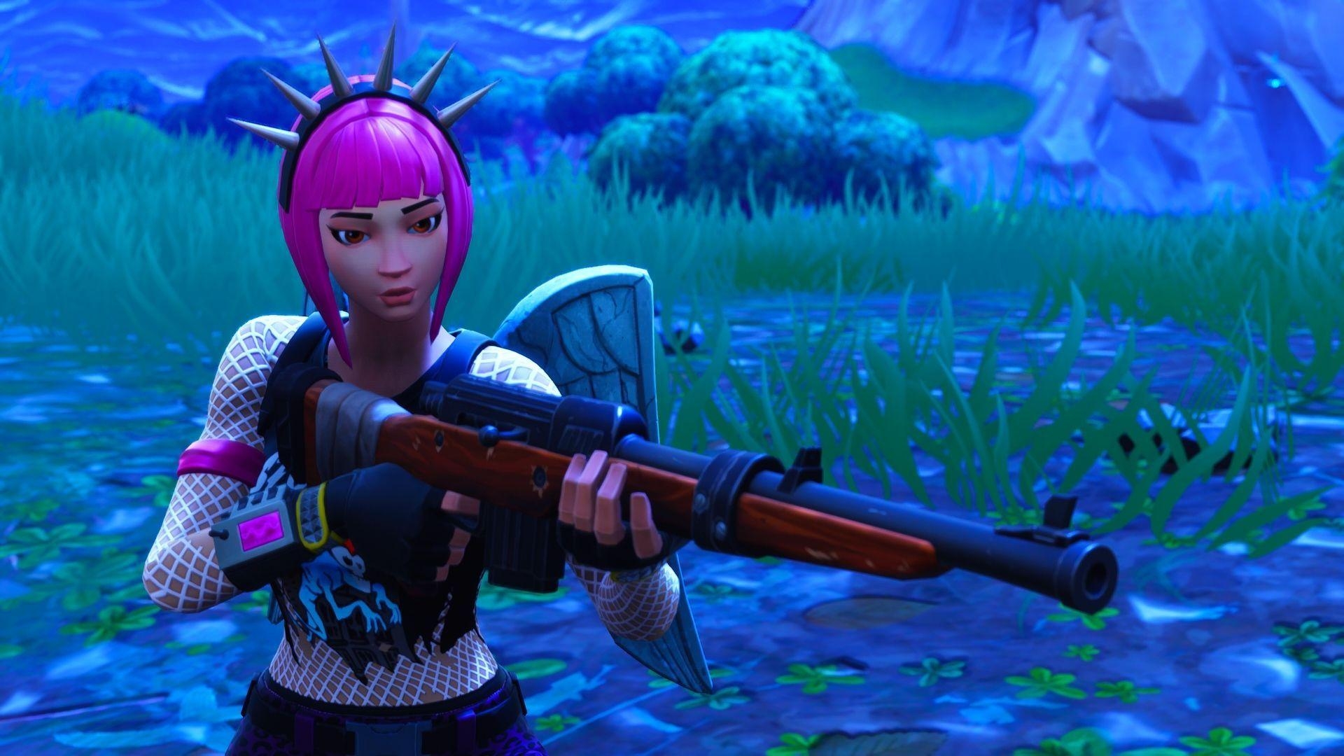 1920x1080 HD Wallpaper of Power Chord Fortnite Battle Royale Video, Desktop