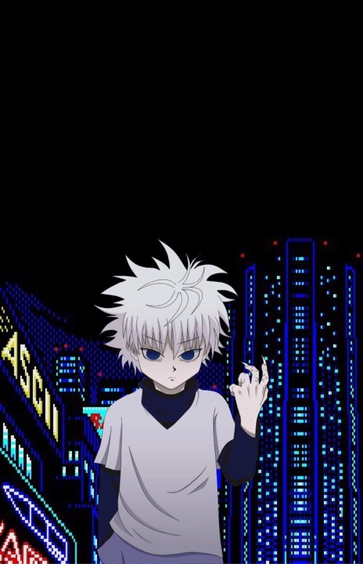 750x1170 Wallpaper Killua, Phone