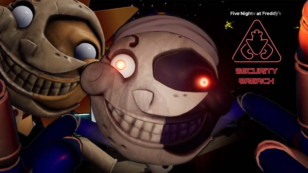 1280x720 DONT TOUCH ME MOON MAN!!. Fnaf Security Breach Part 2, Desktop