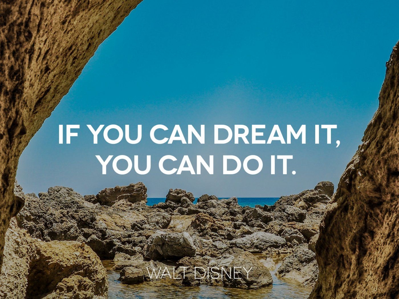 1400x1050 If you can dream it, you can do it. Disney. ENERGEPIC, Desktop