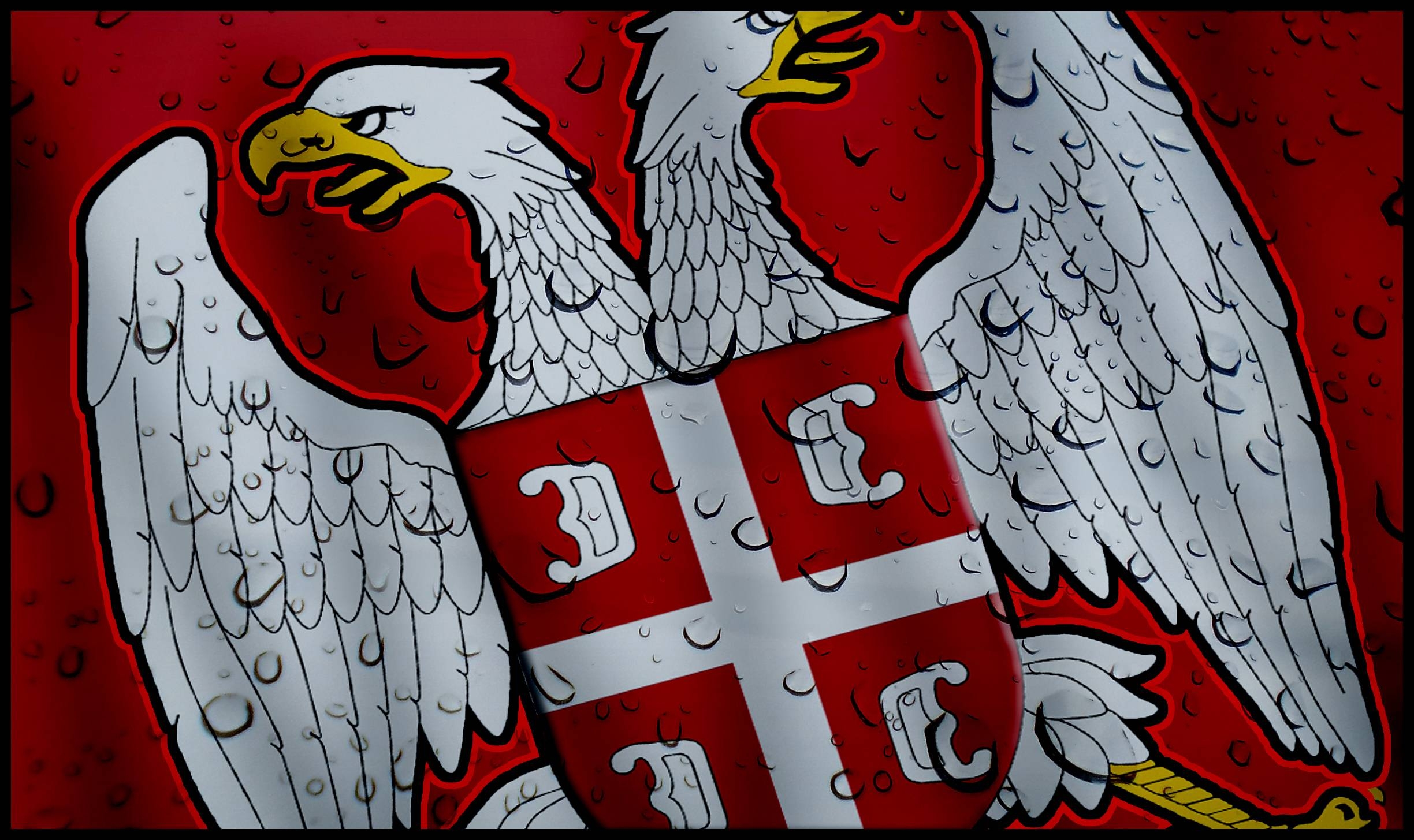 2450x1460 Serbian Eagle, Desktop