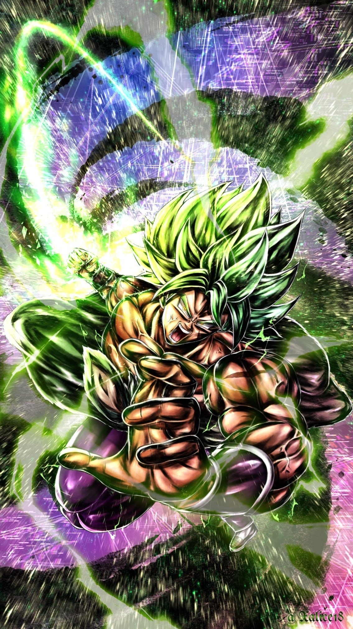 1140x2020 Broly Wallpaper, Phone