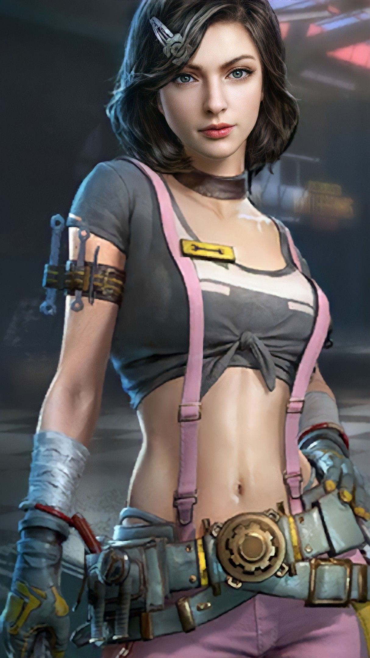 1220x2160 amazing. Pubg girl sara, Pubg girl character sara, Cute mobile wallpaper, Phone