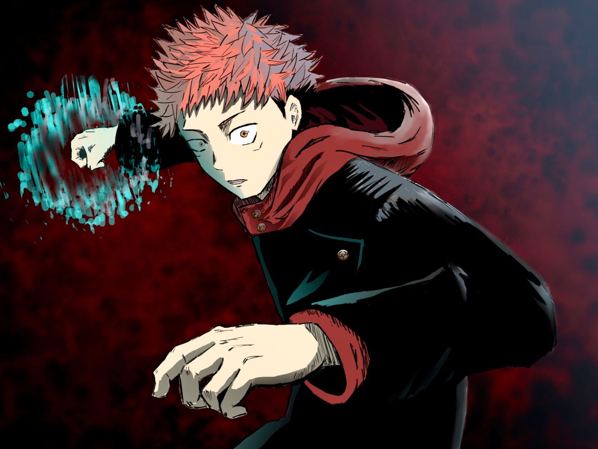 1920x1440 Wallpaper Anime, Jujutsu Kaisen, Yuji Itadori, Desktop