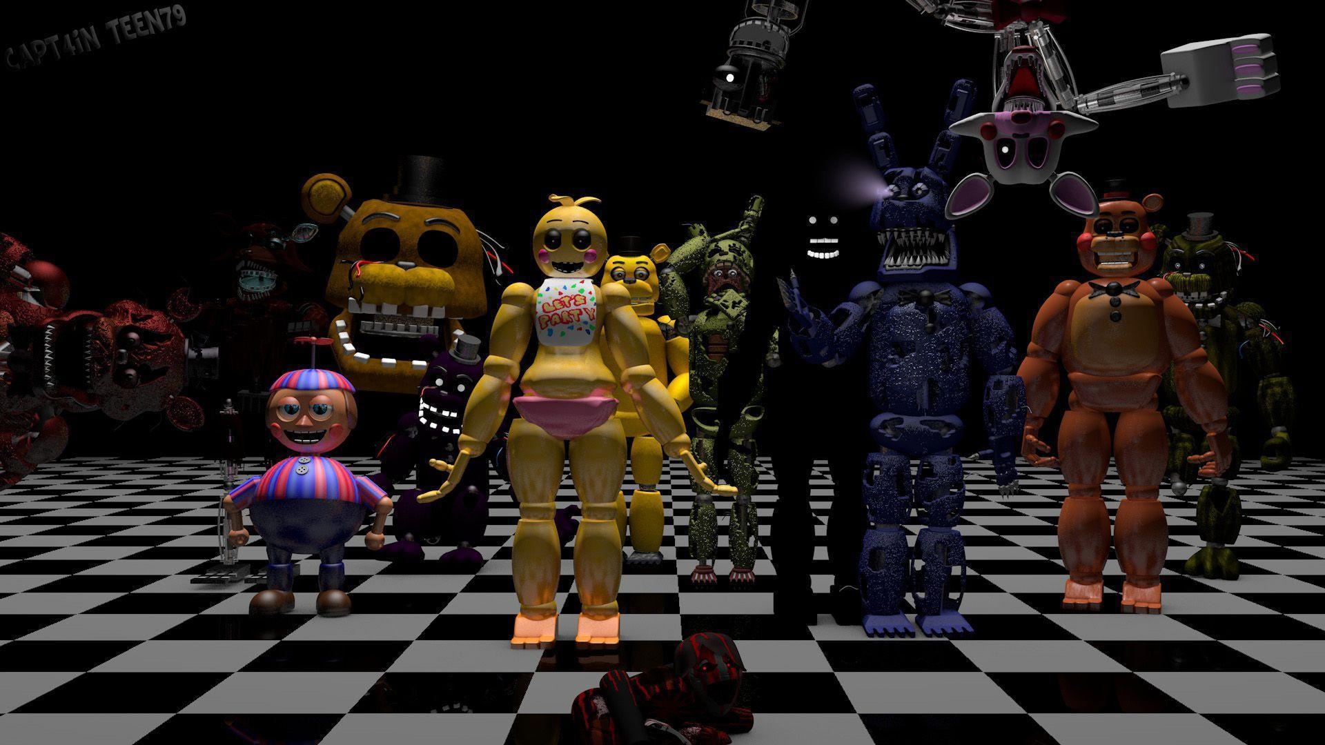 1920x1080 Dark side of Freddy Fazbear's Pizza, Desktop