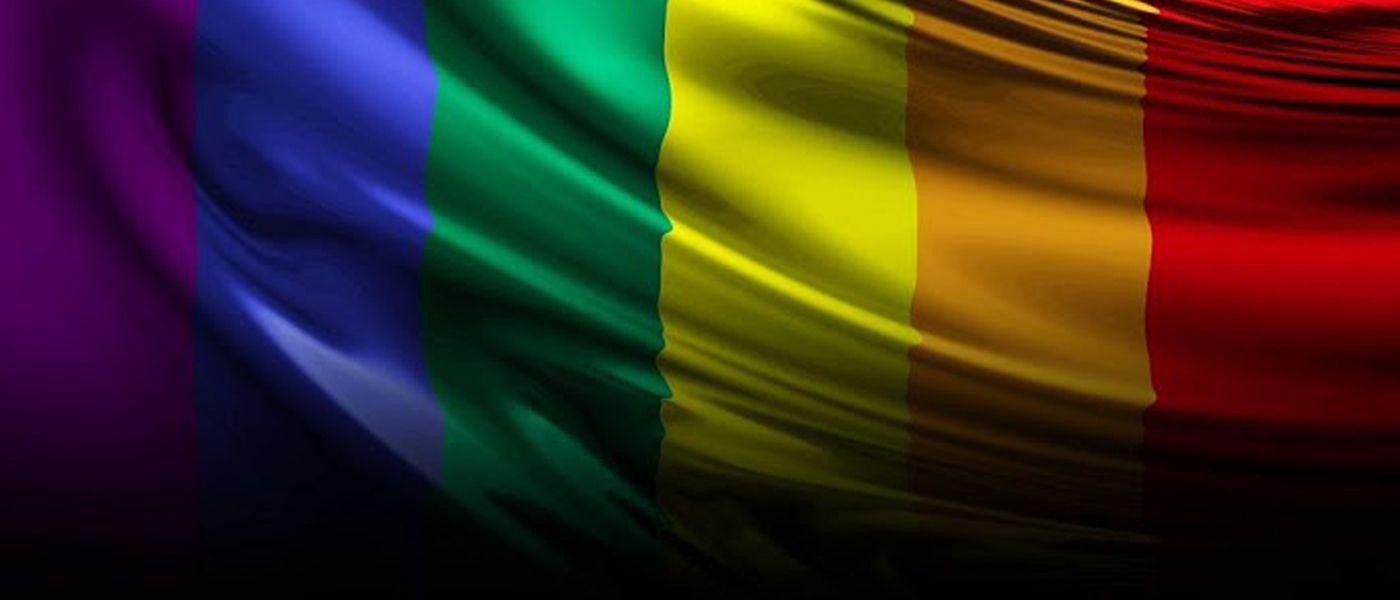 1400x600 Rainbow equality wallpaper 8066509, Dual Screen