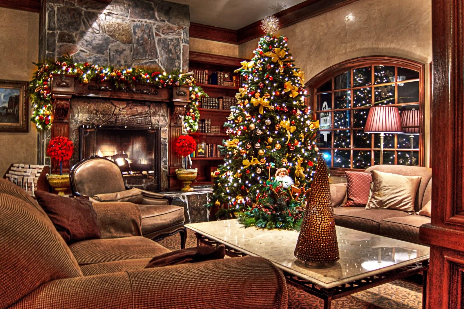 1600x1070 Christmas Fireplace Wallpaper High Quality, Desktop