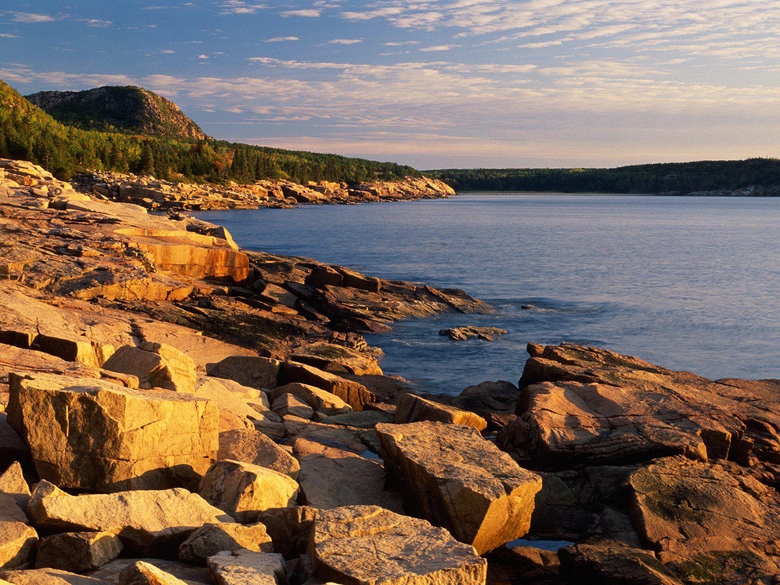 1600x1200 Mount Desert Island View Inn Harbor, Maine, Desktop