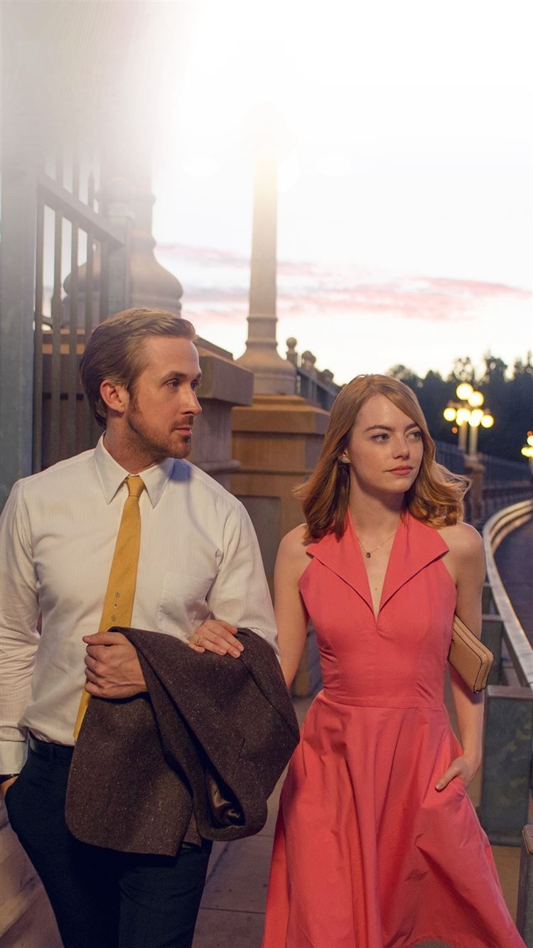 750x1340 Lalaland Ryan Gosling Emma Stone Red Film iPhone 8 Wallpaper Free Download, Phone