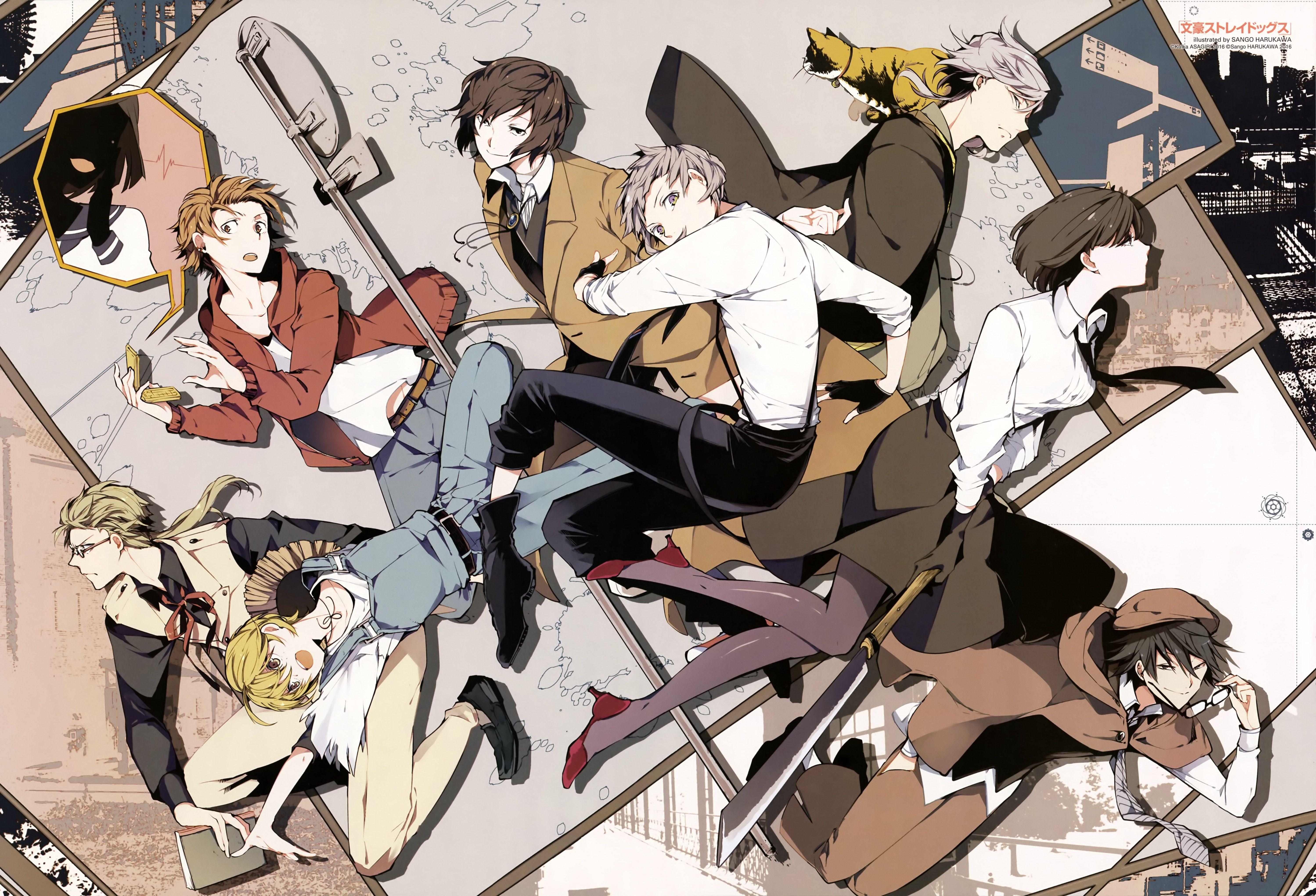 6000x4090 Bungou Stray Dogs HD Wallpaper, Desktop