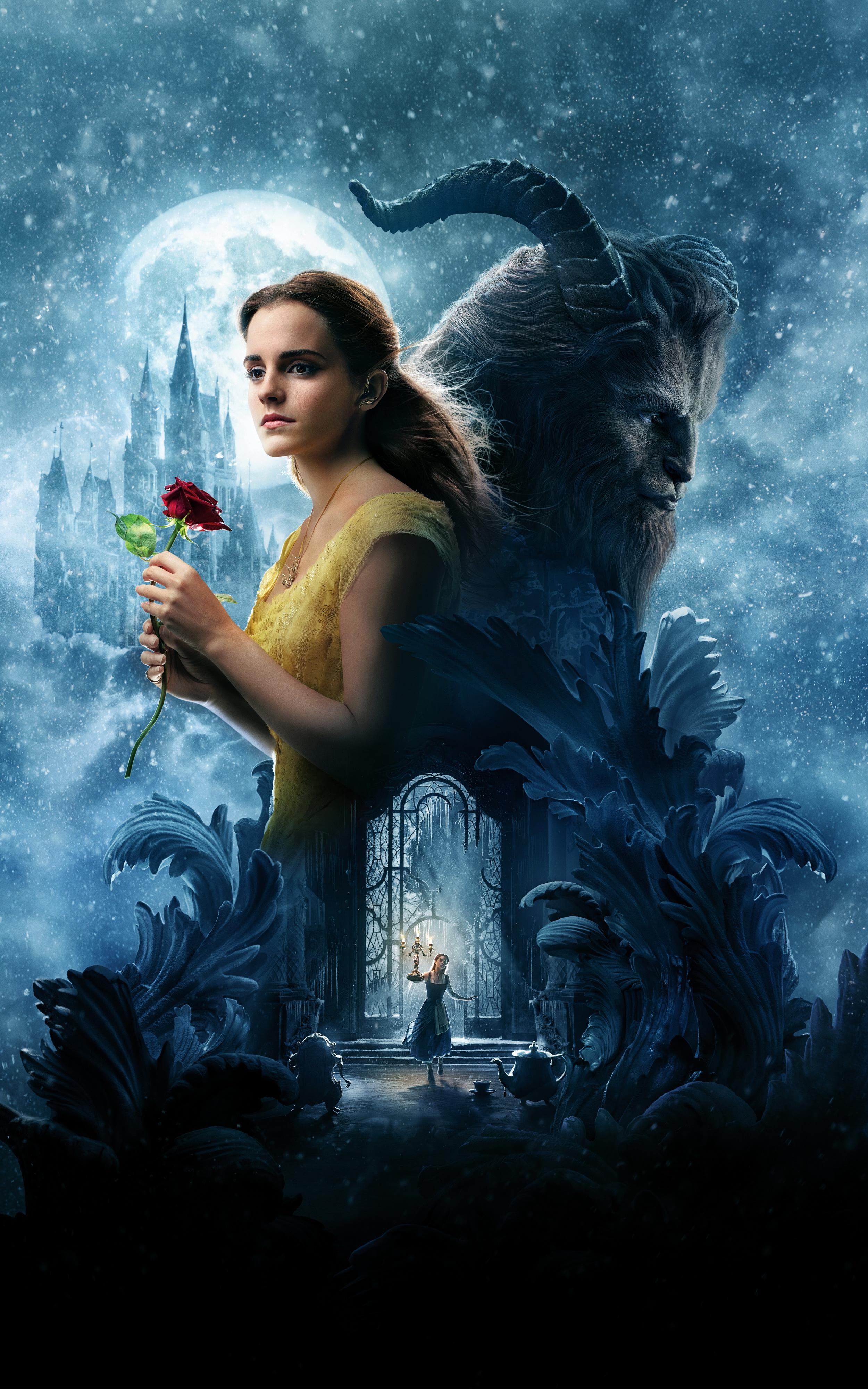 2500x4000 Disney's Beauty and the Beast (Mobile Wallpaper 124) {1080p to 4k, Phone