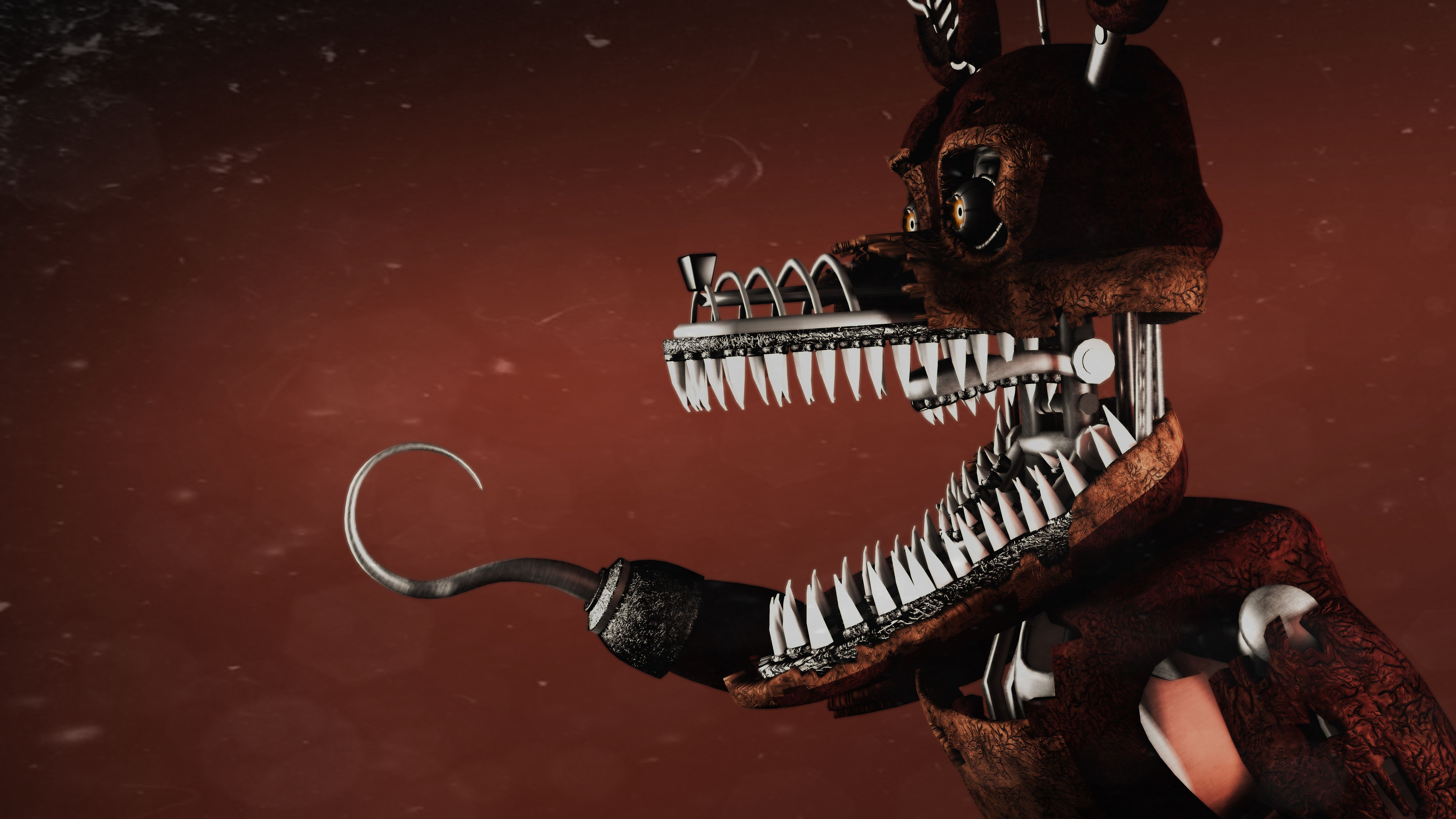 6920x3890 Nightmare Foxy Wallpaper (SFM), Desktop