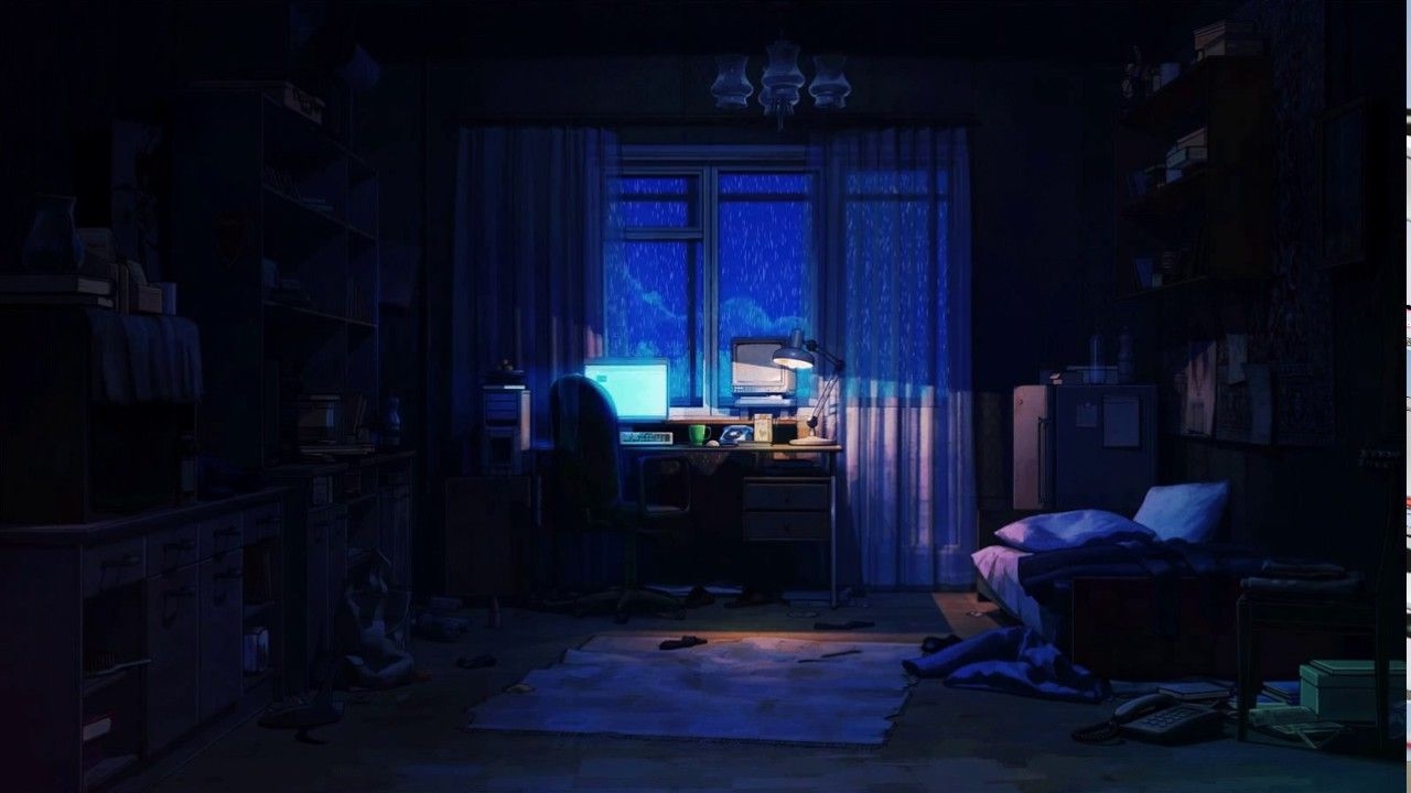 1280x720 Lofi Night Wallpaper Free Lofi Night Background, Desktop